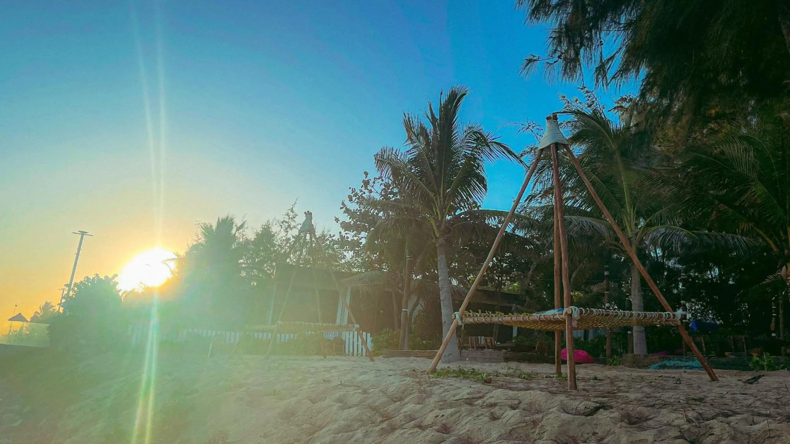 Natural landscape in Long Hải Channel Beach Resort
