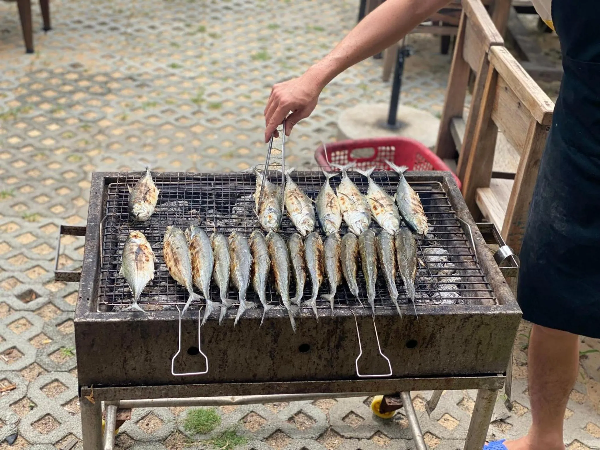 BBQ facilities in Long Hải Channel Beach Resort