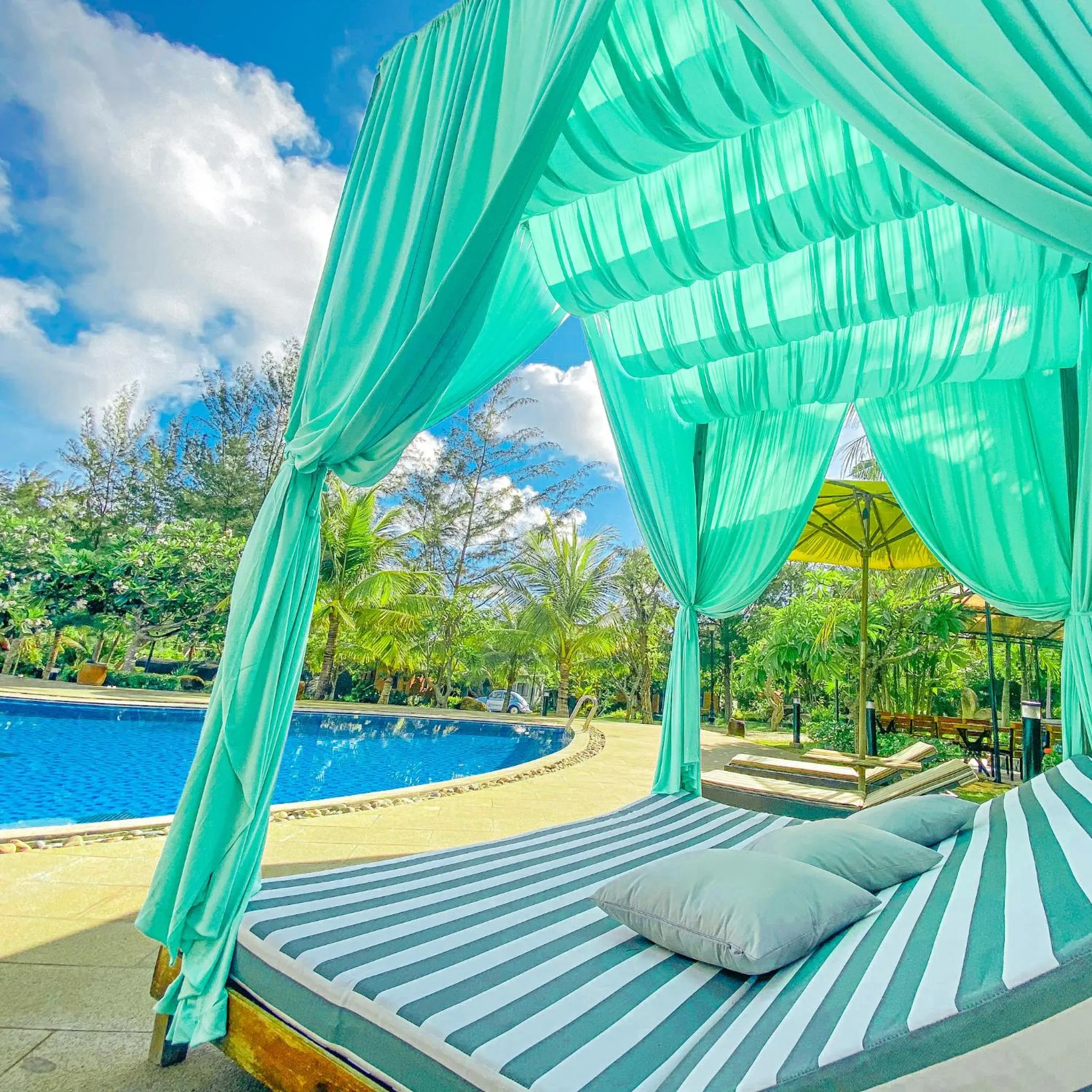 Swimming pool in Long Hải Channel Beach Resort