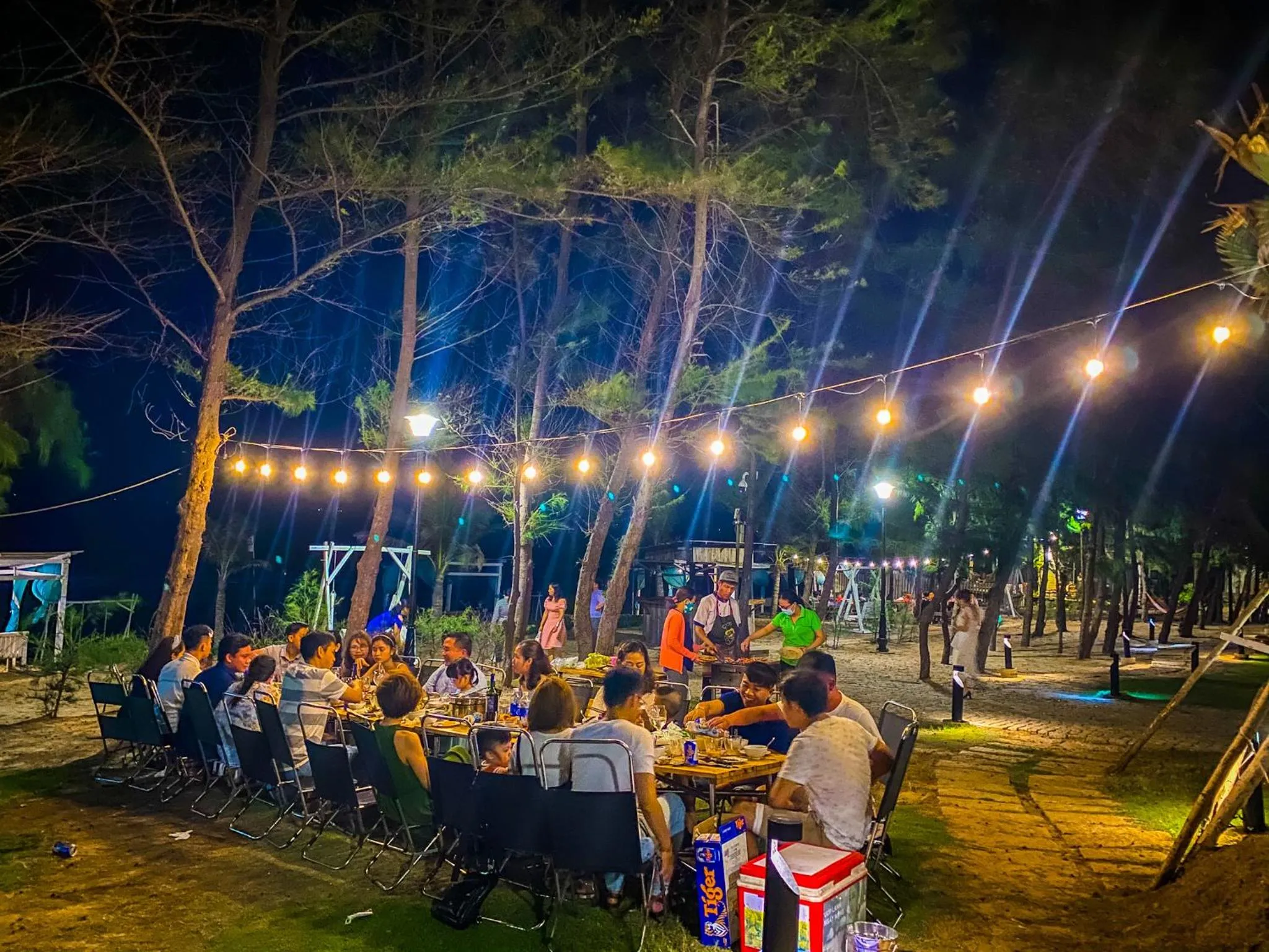 BBQ facilities in Long Hải Channel Beach Resort
