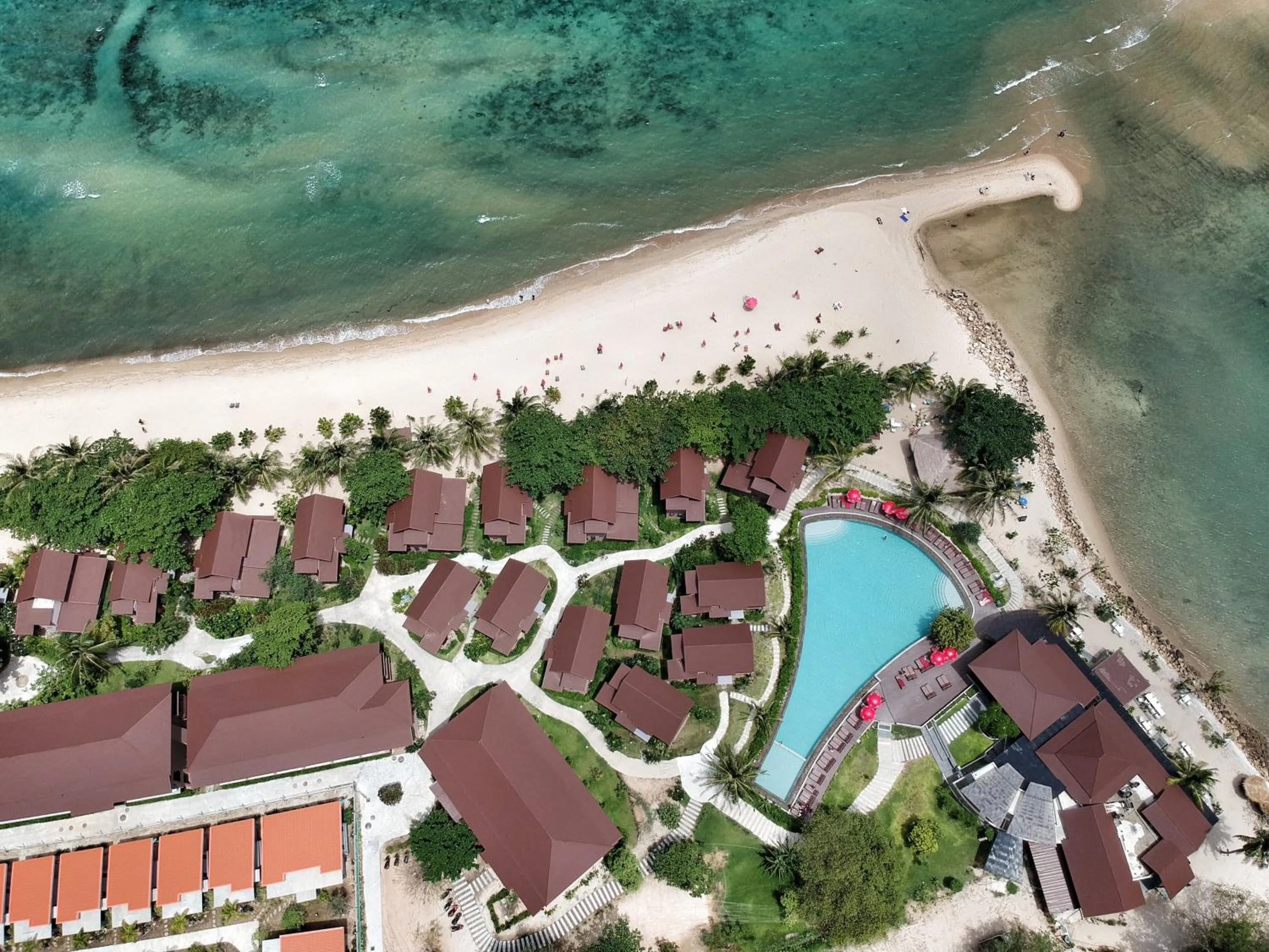 Bird's eye view in Koh Ma Beach Resort - SHA Extra Plus