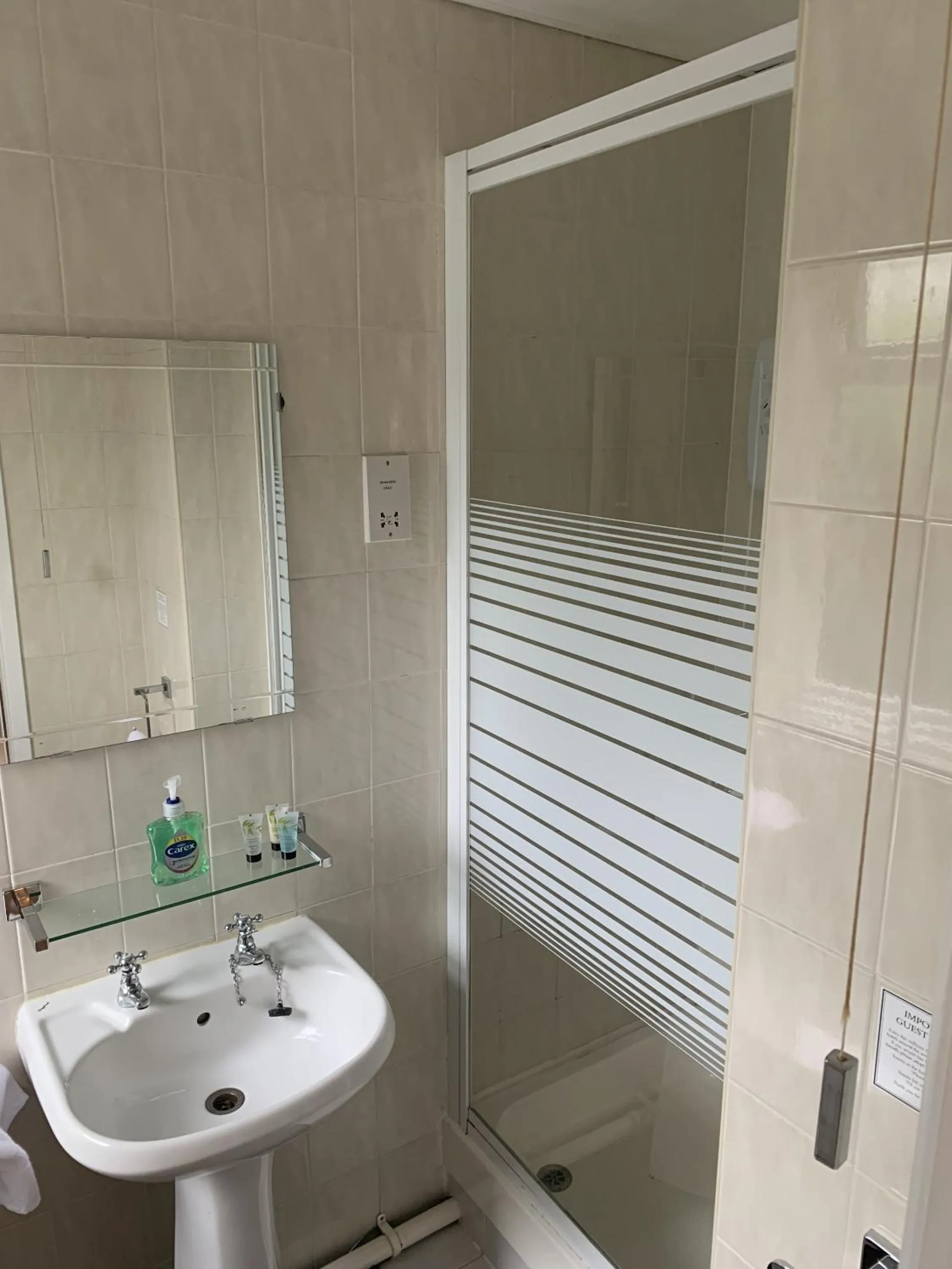 Bathroom in Old Farm Hotel