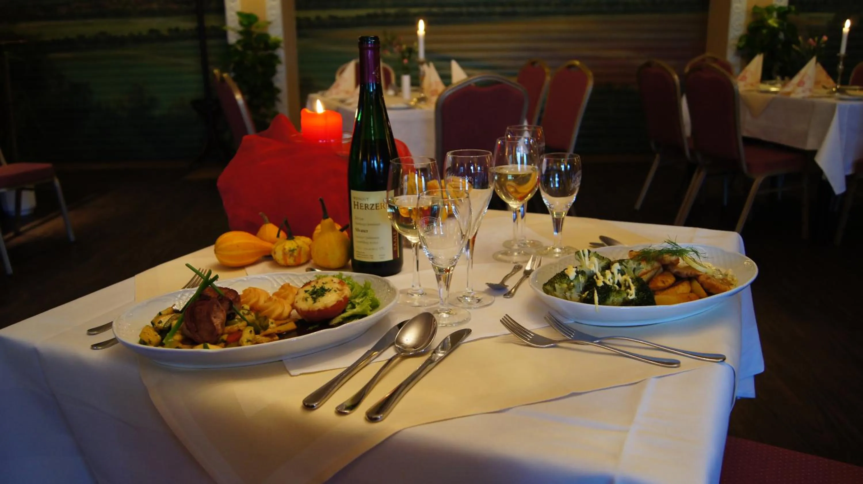 Dinner in Gastwirtschaft & Hotel Hallescher Anger