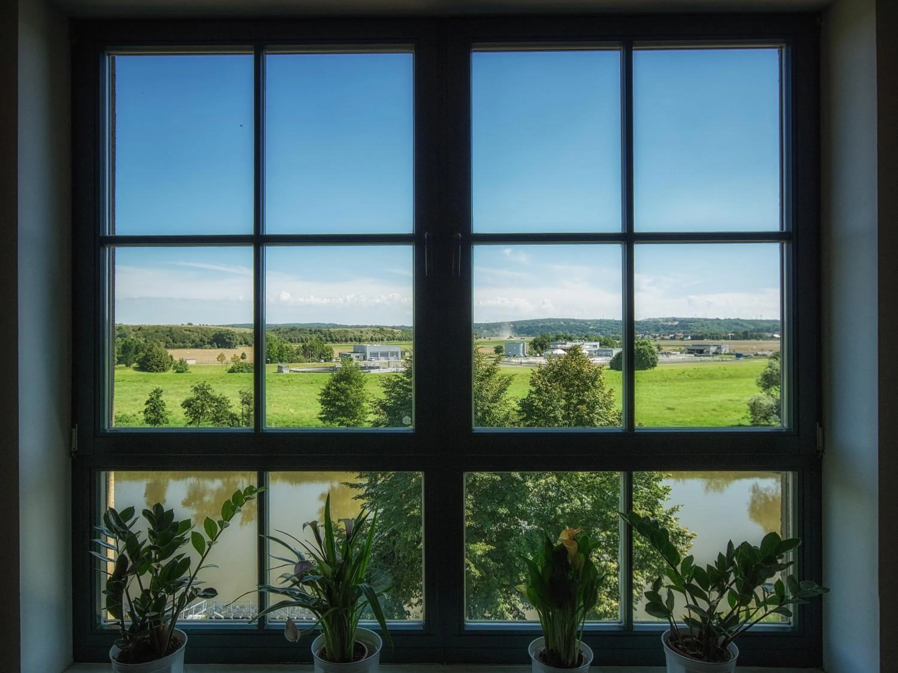 River view in Gastwirtschaft & Hotel Hallescher Anger