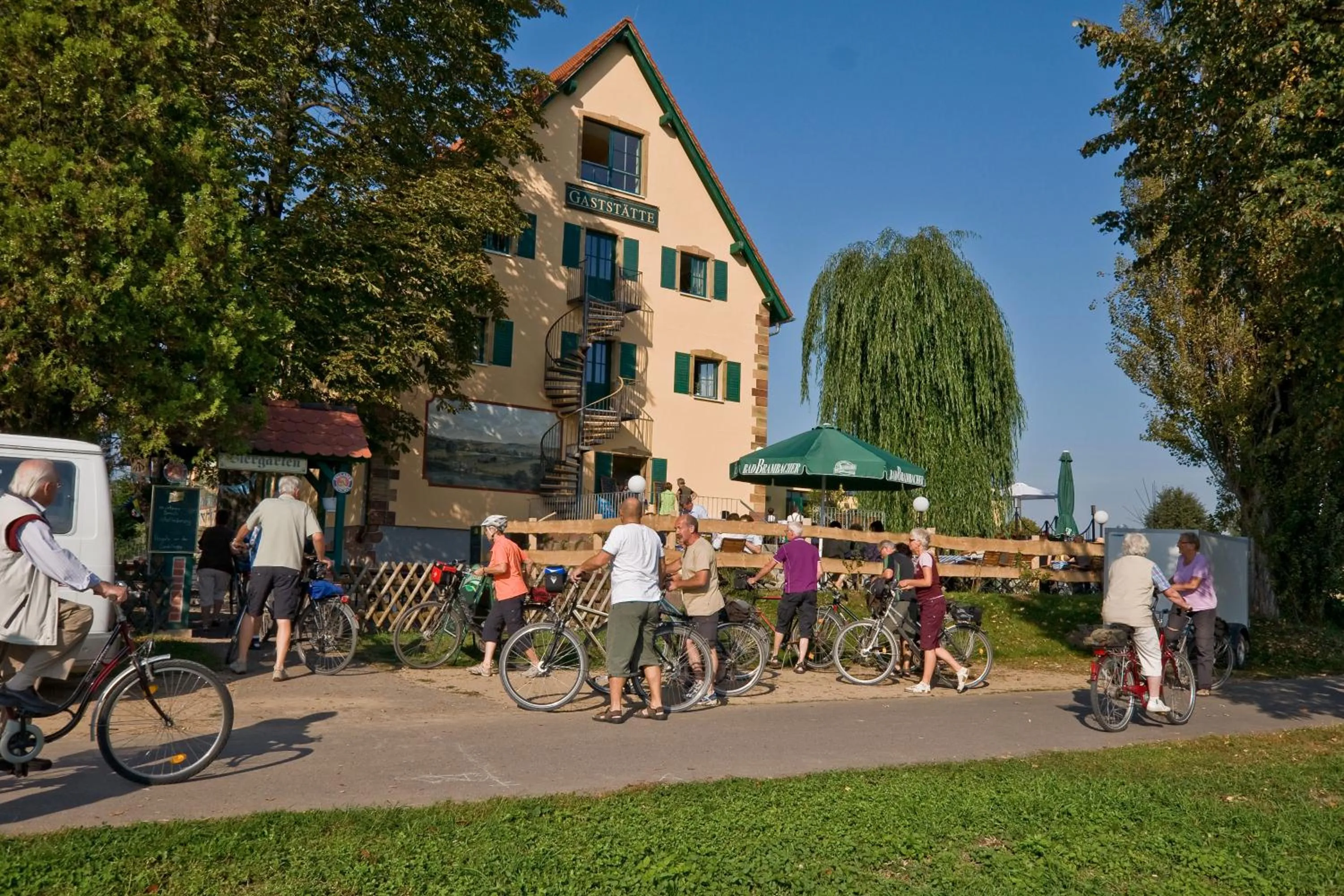 Garden in Gastwirtschaft & Hotel Hallescher Anger