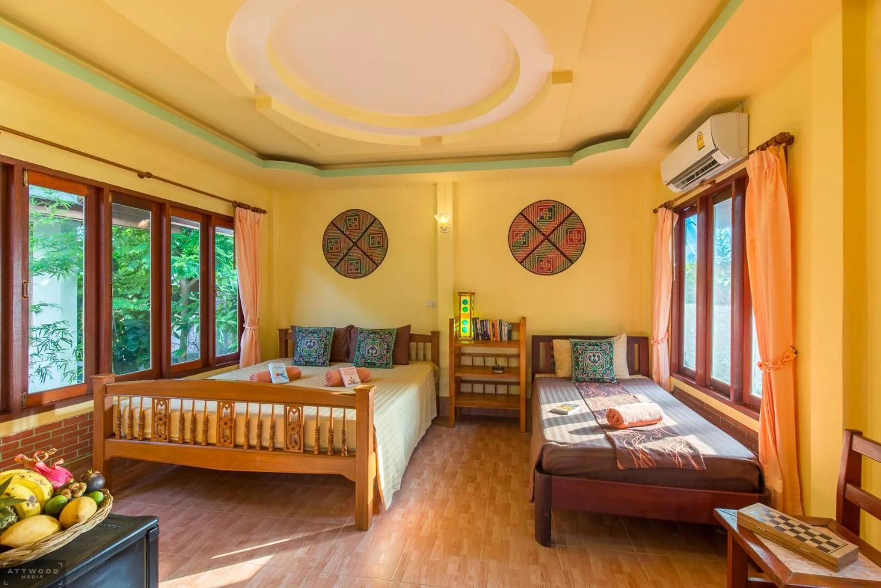 Bed in Seaboard Bungalow