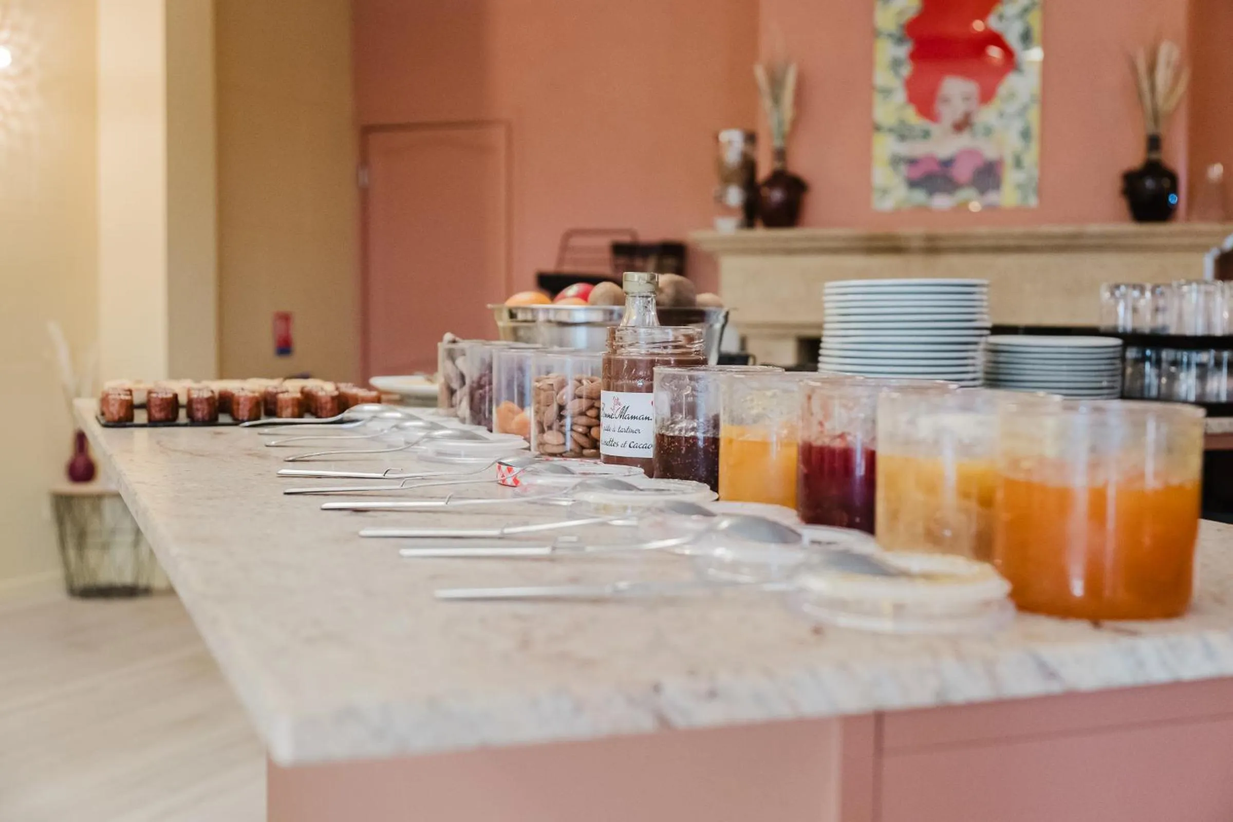 Breakfast in Logis Hotel des Granges