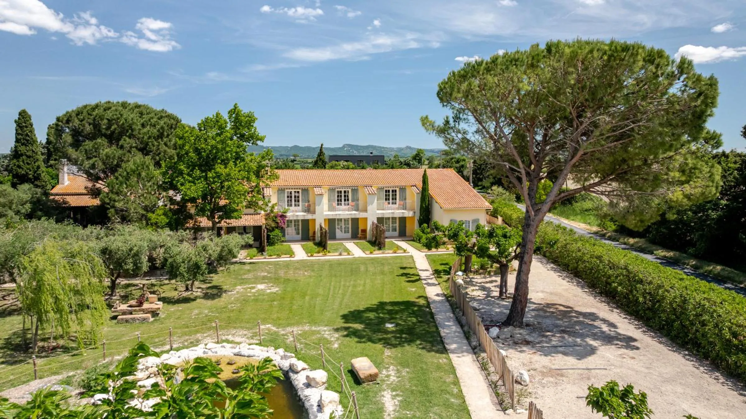 Property building in Logis Hotel des Granges