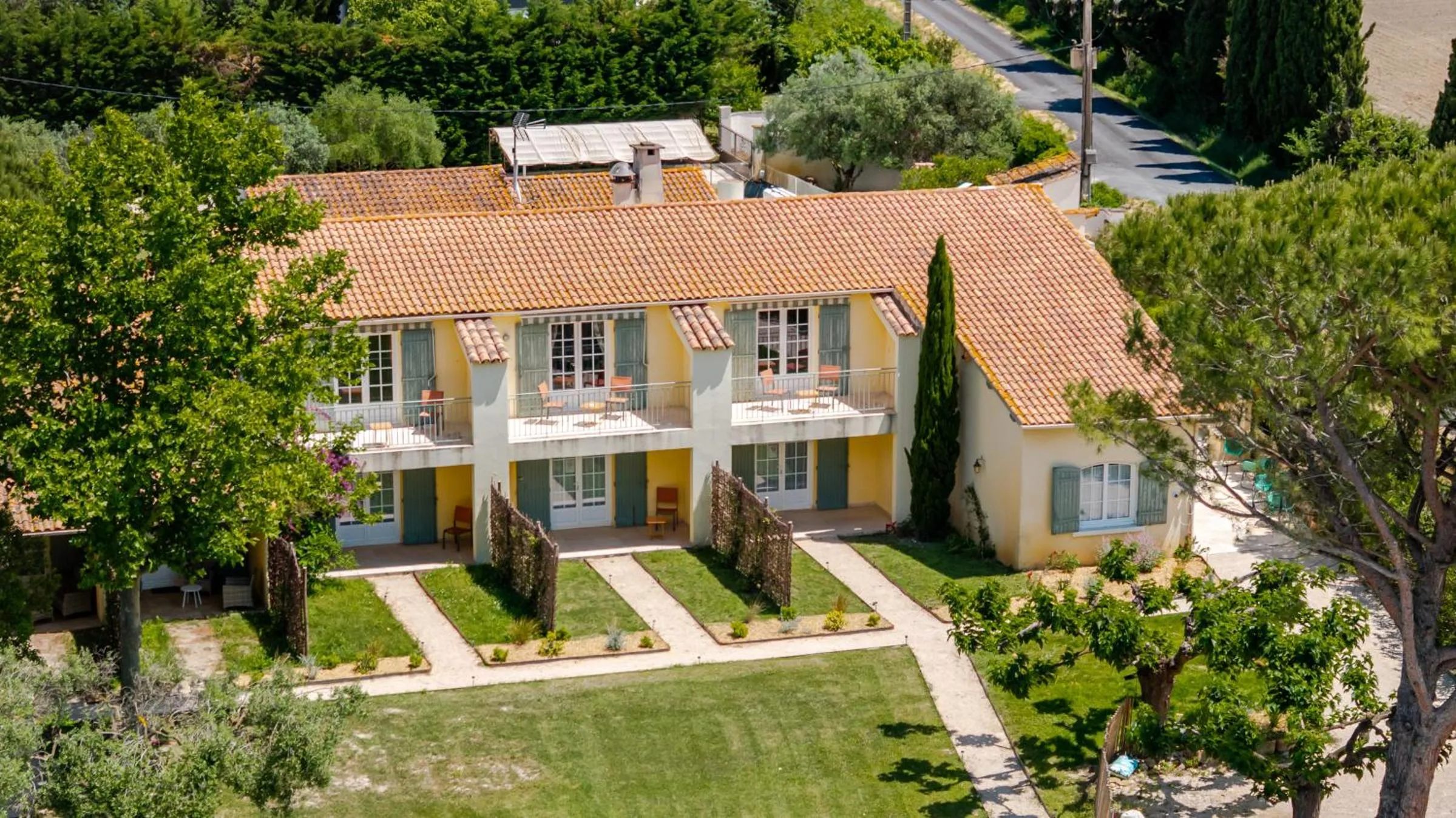 Property building in Logis Hotel des Granges