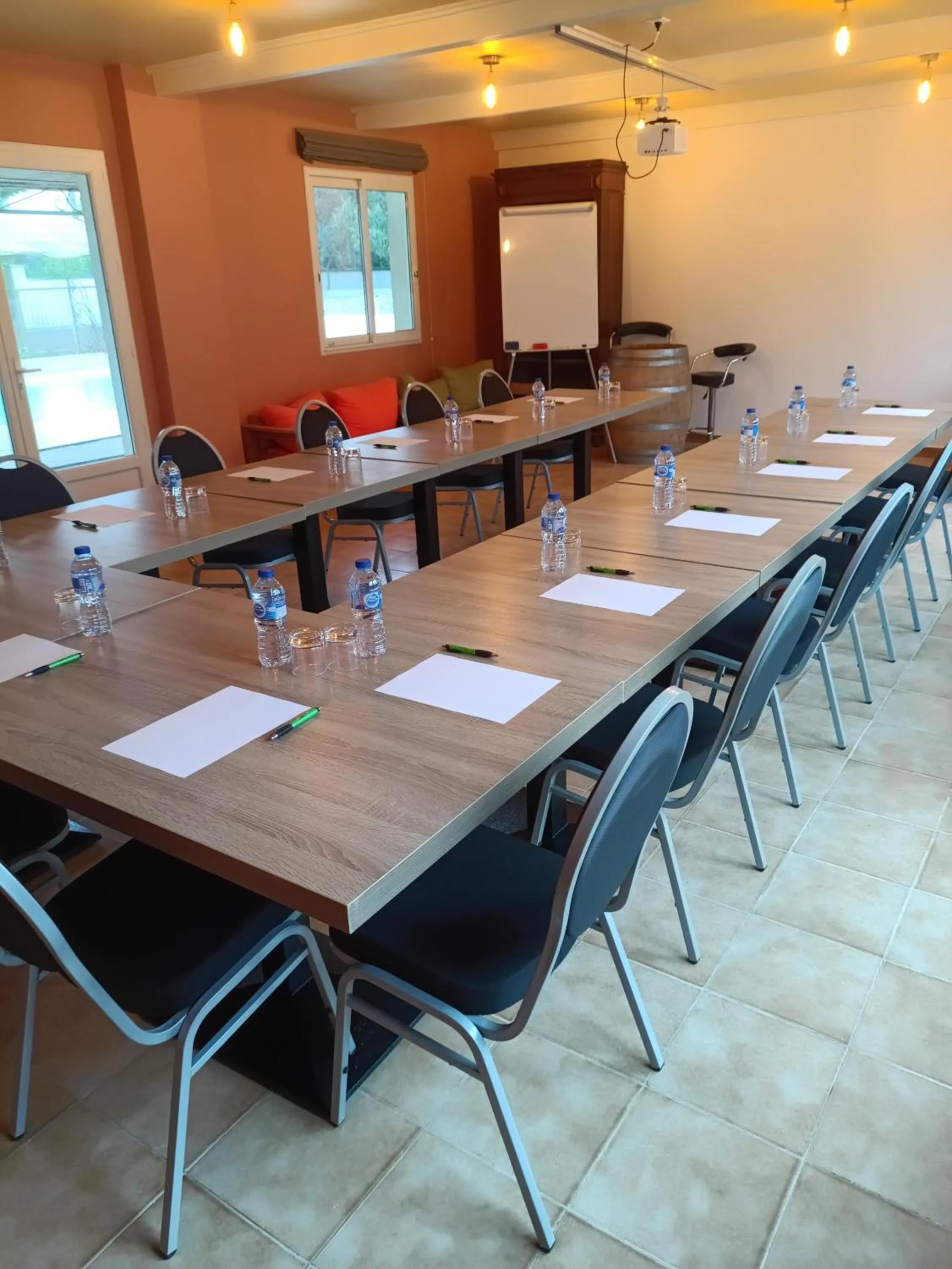 Meeting/conference room in Logis Hotel des Granges