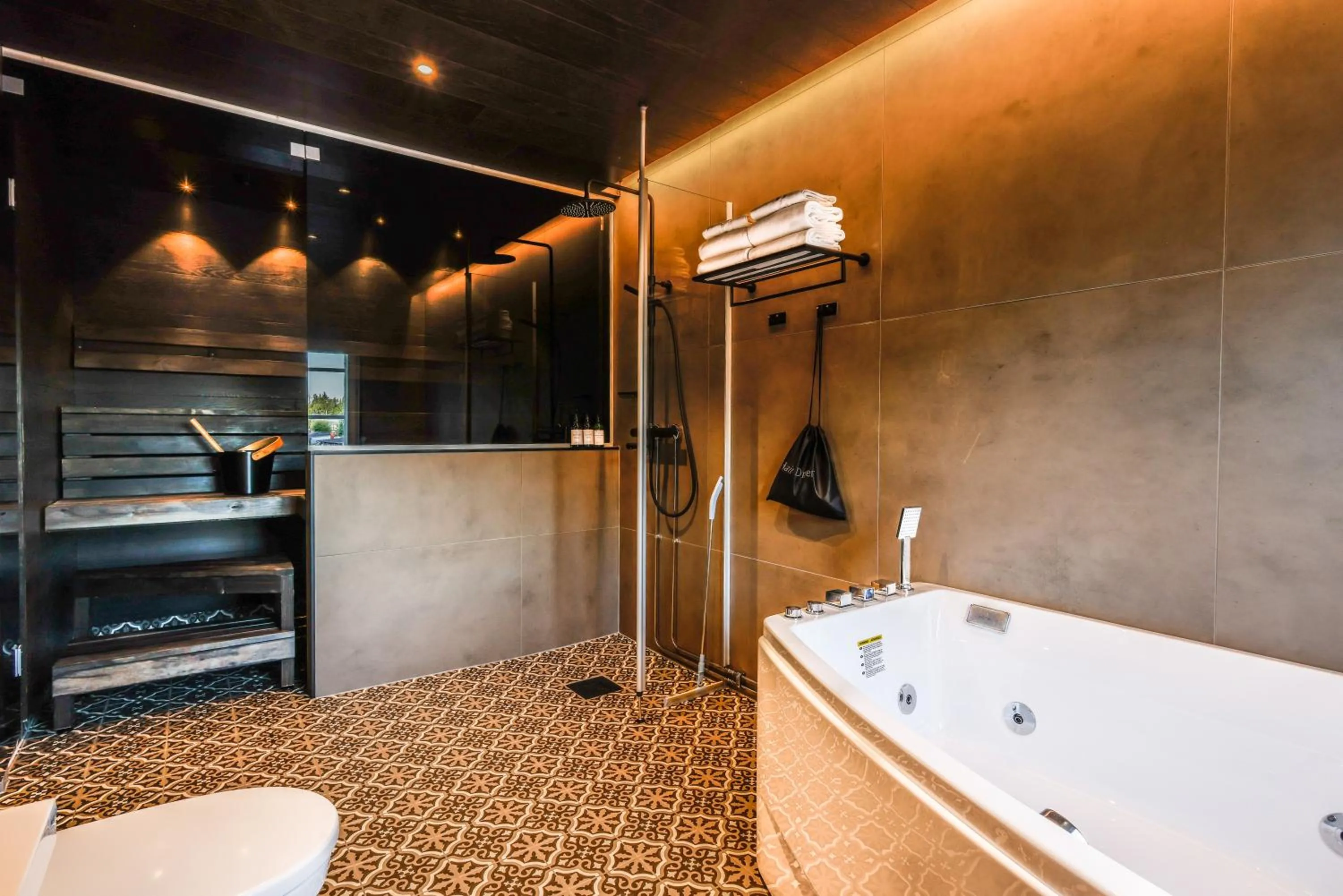 Sauna in Hotelli-Ravintola Alma