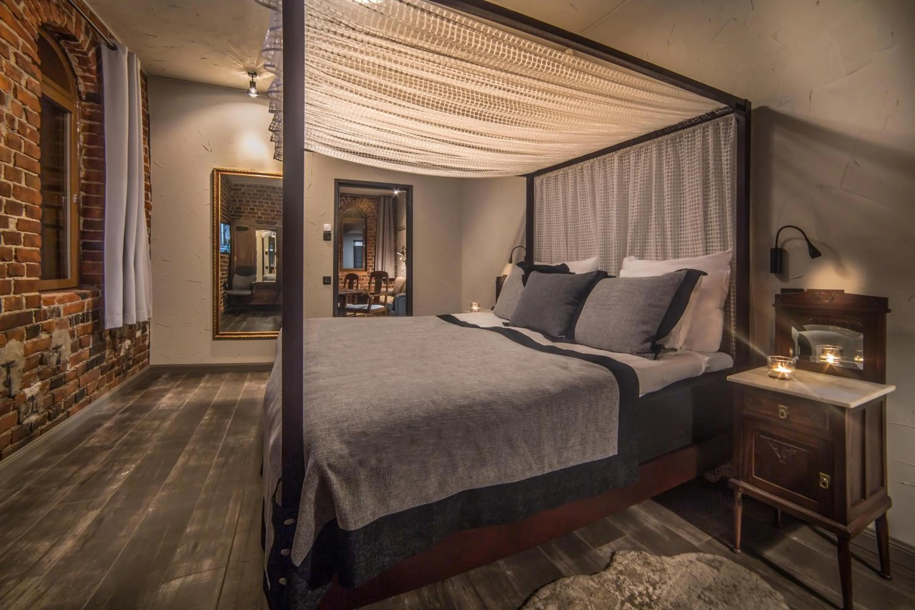 Bed in Hotelli-Ravintola Alma