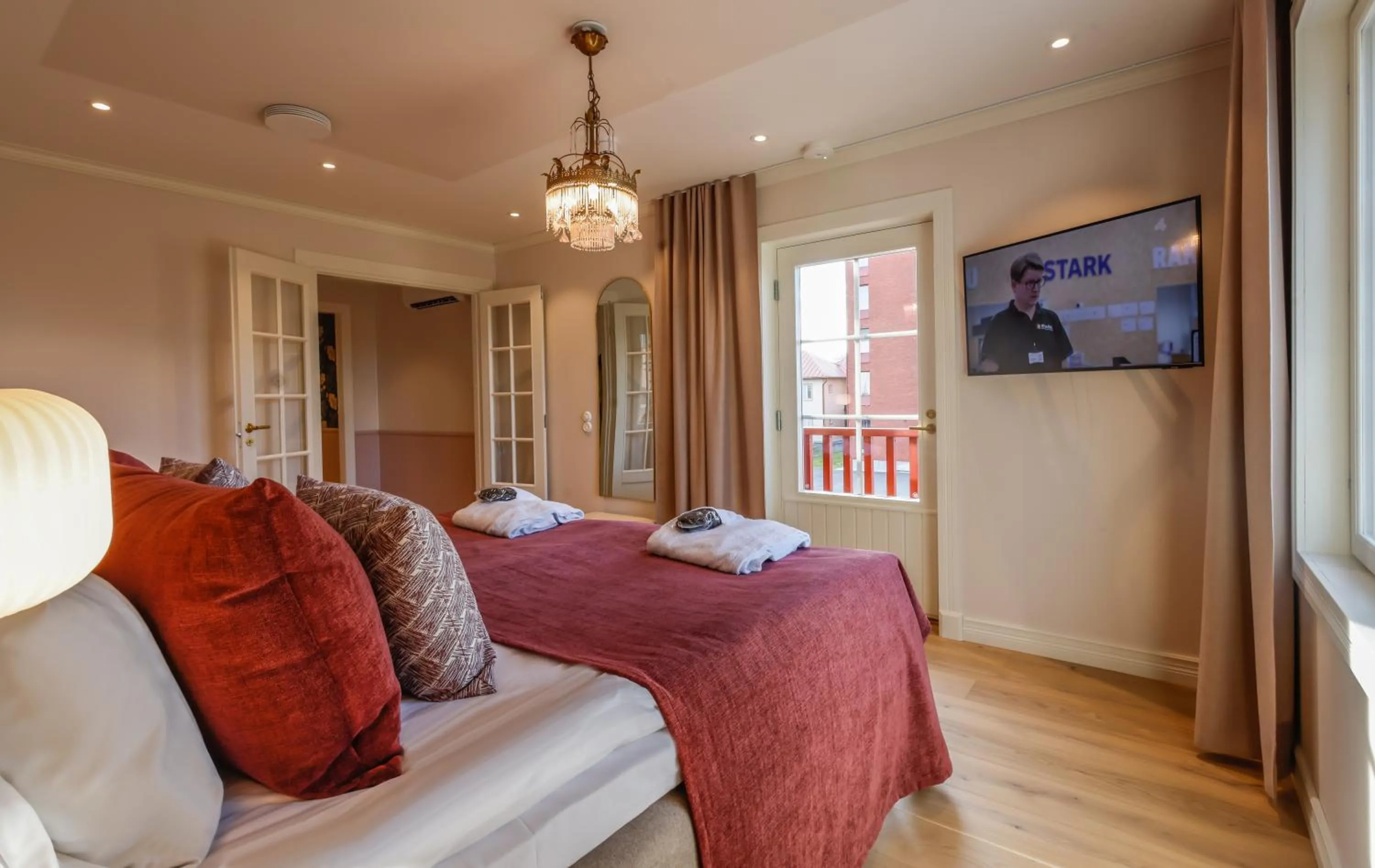 Bed in Hotelli-Ravintola Alma