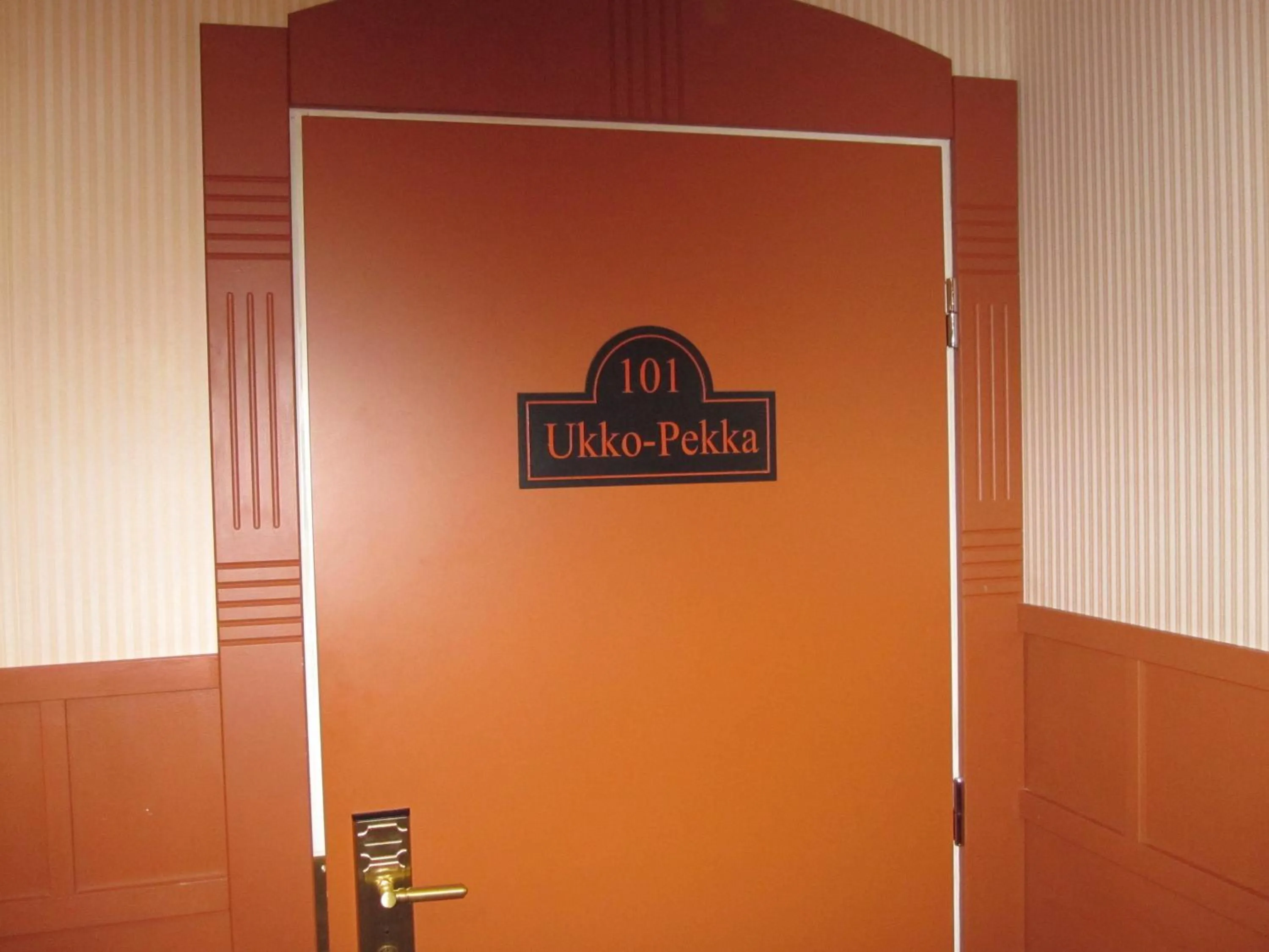 Decorative detail in Hotelli-Ravintola Alma