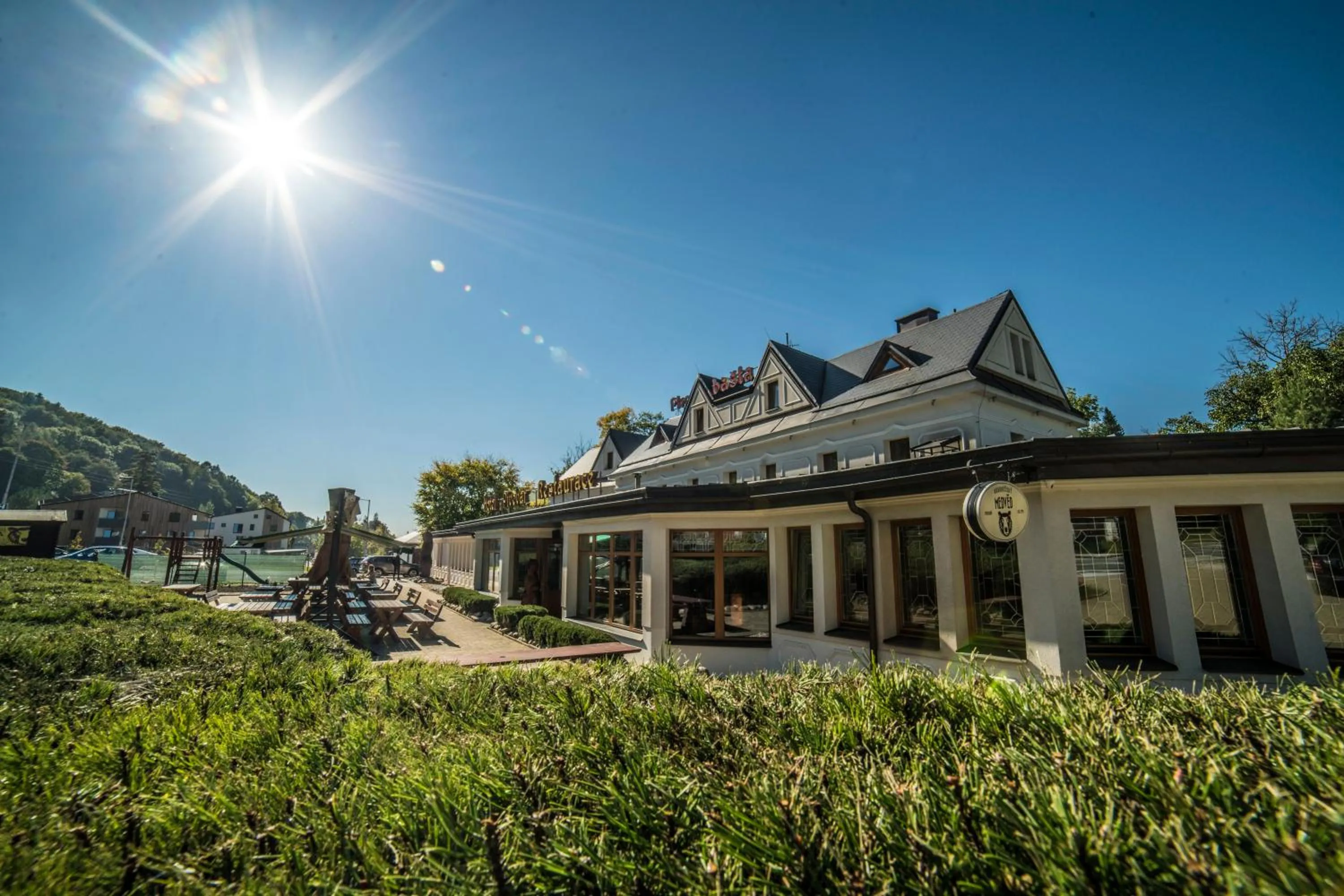 Property building in Hotel Pivovarská bašta