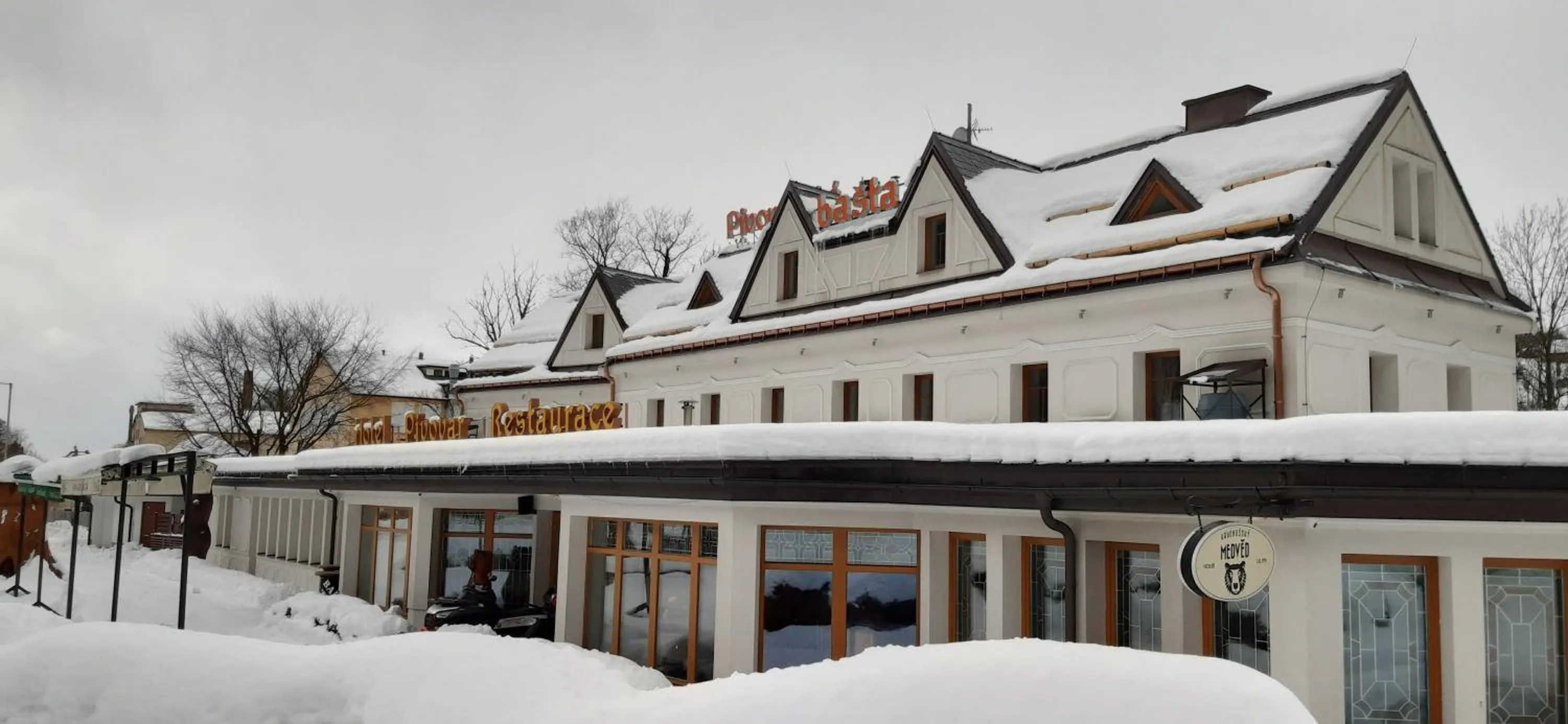 Property building in Hotel Pivovarská bašta