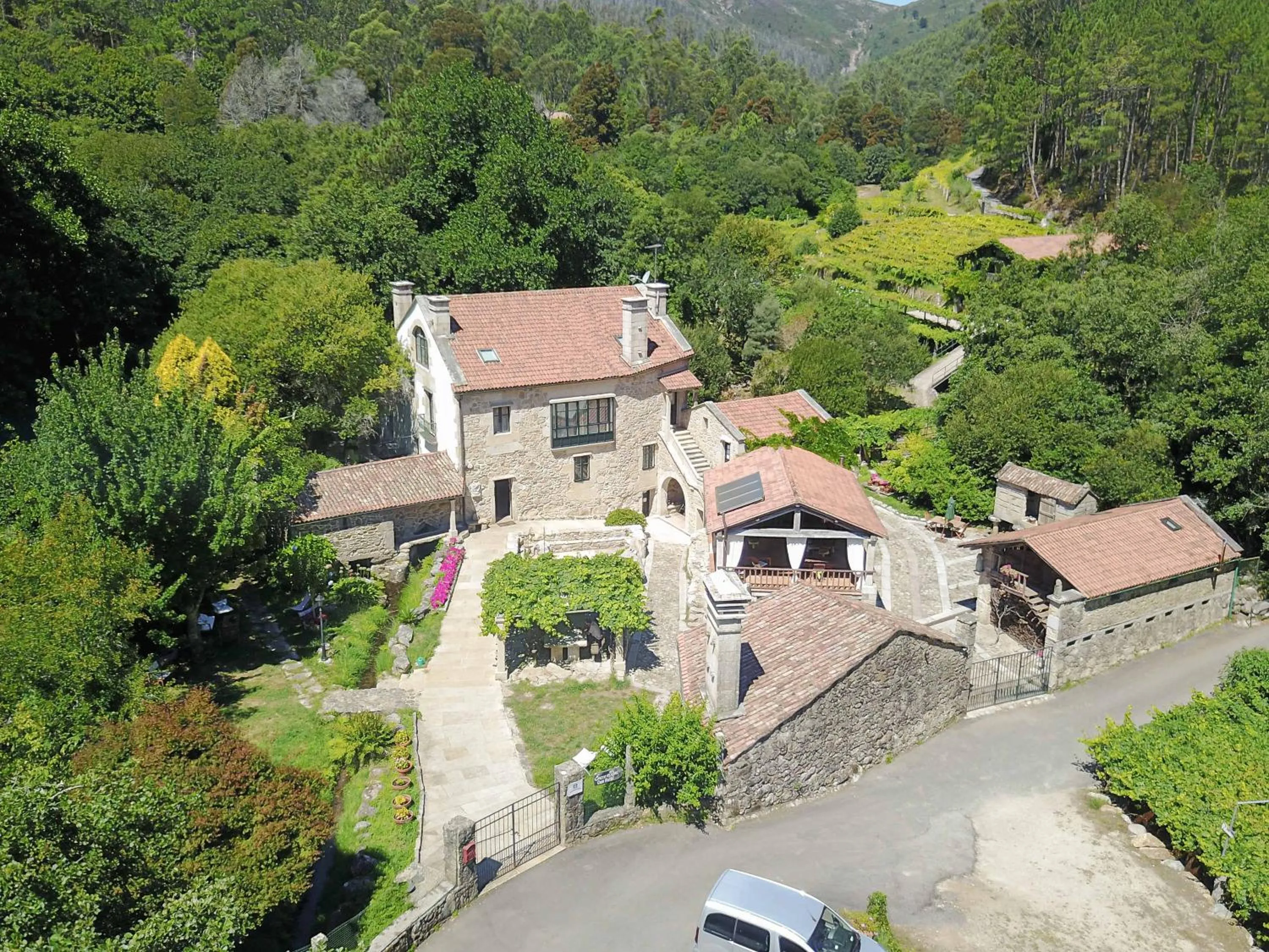 Bird's eye view in Entre Os Ríos - Casa Rural y Enoturismo