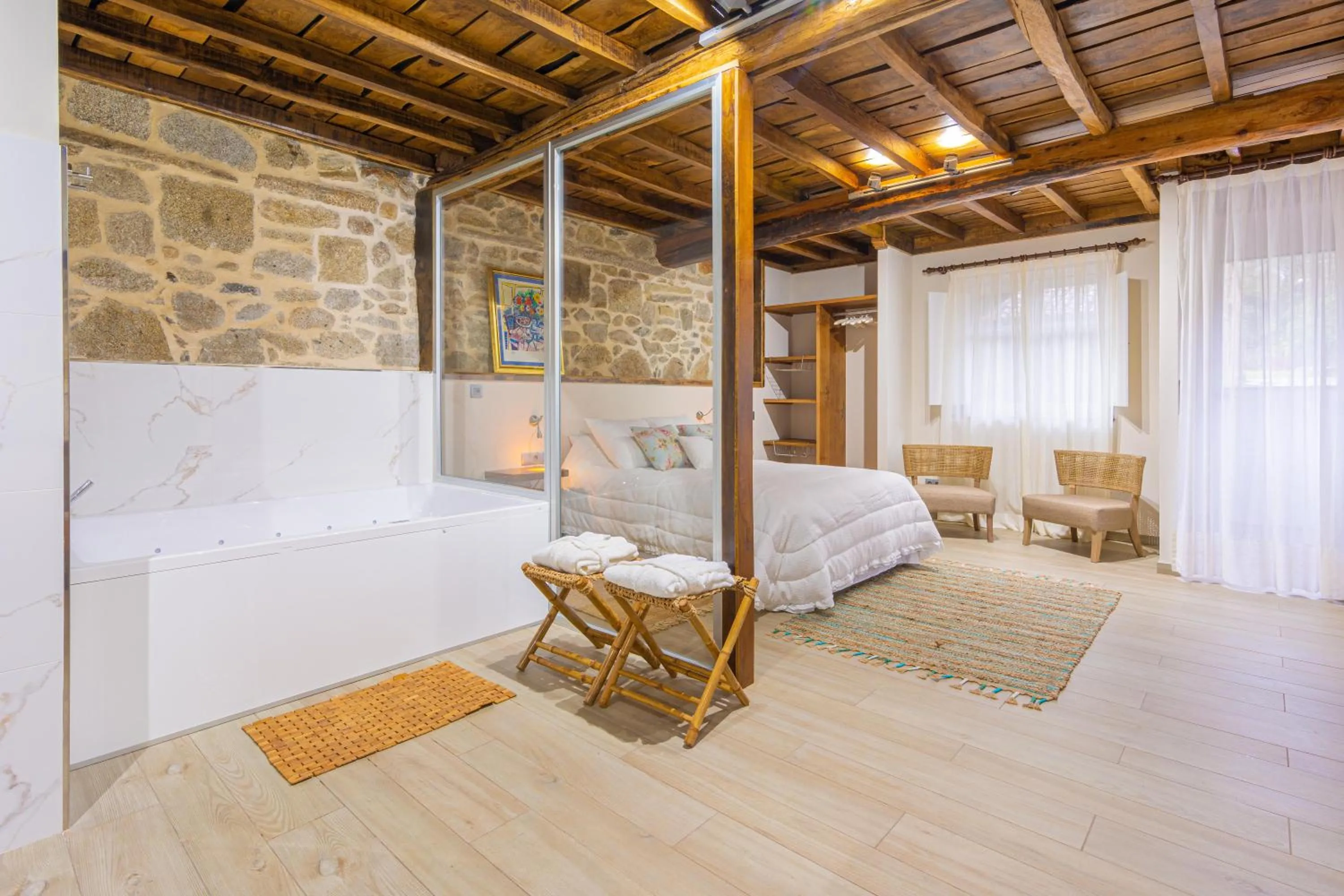 Photo of the whole room, Bed in Entre Os Ríos - Casa Rural y Enoturismo
