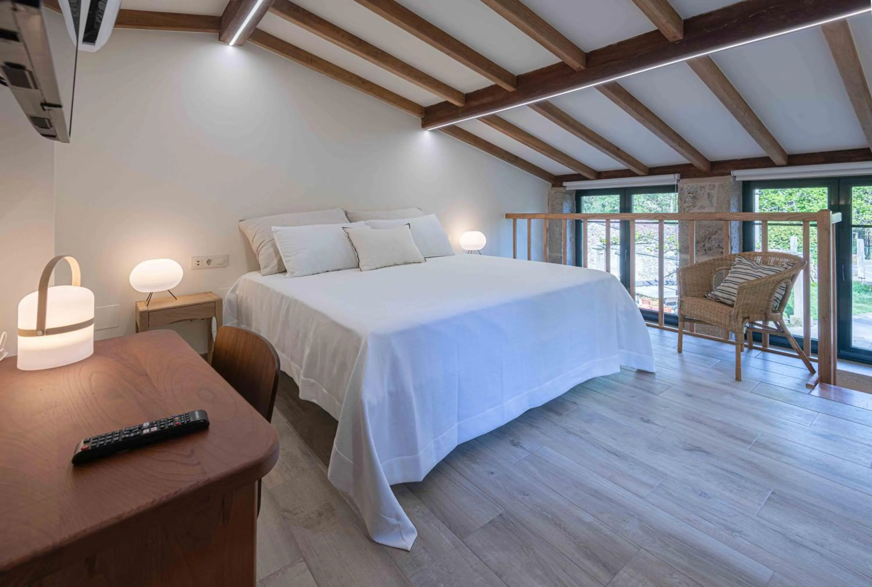 Bed in Entre Os Ríos - Casa Rural y Enoturismo