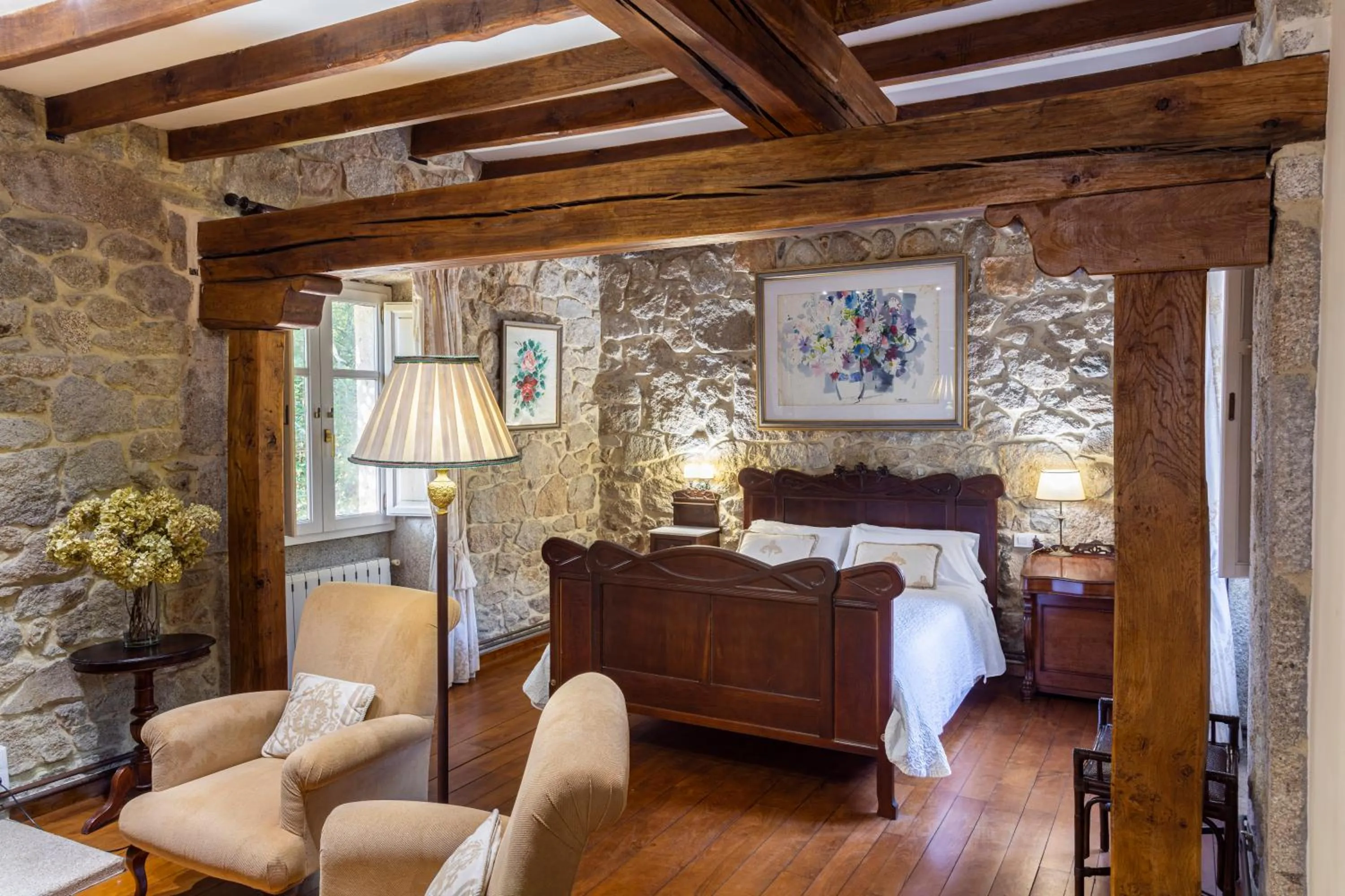 Photo of the whole room, Bed in Entre Os Ríos - Casa Rural y Enoturismo