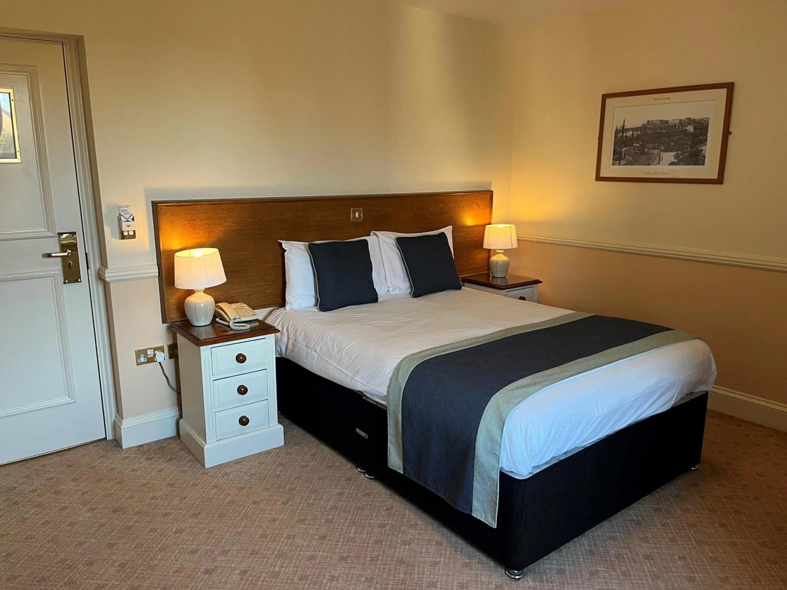 Bed in The Pegwell Bay Hotel