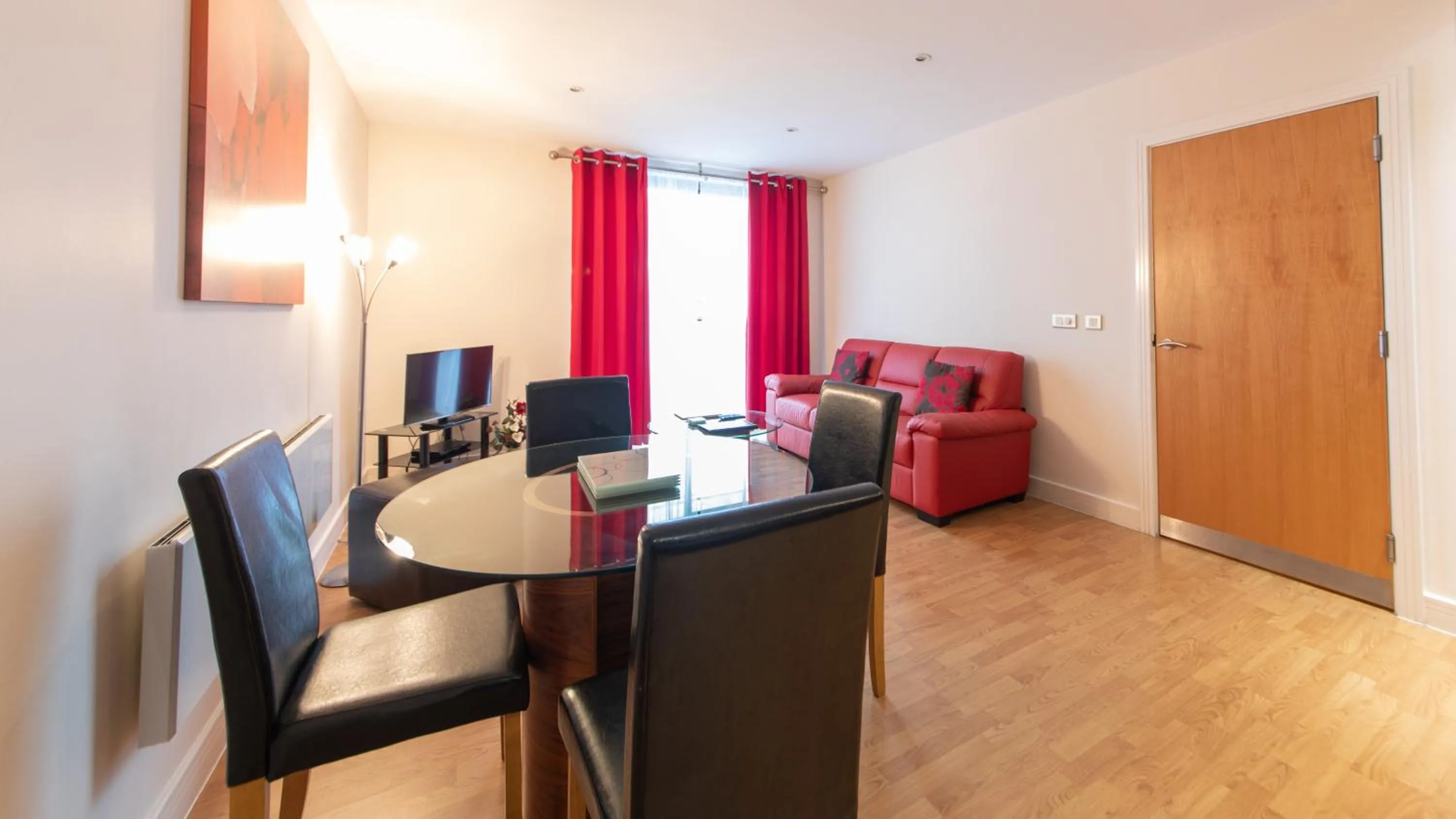 TV and multimedia in The Spires Serviced Apartments Birmingham