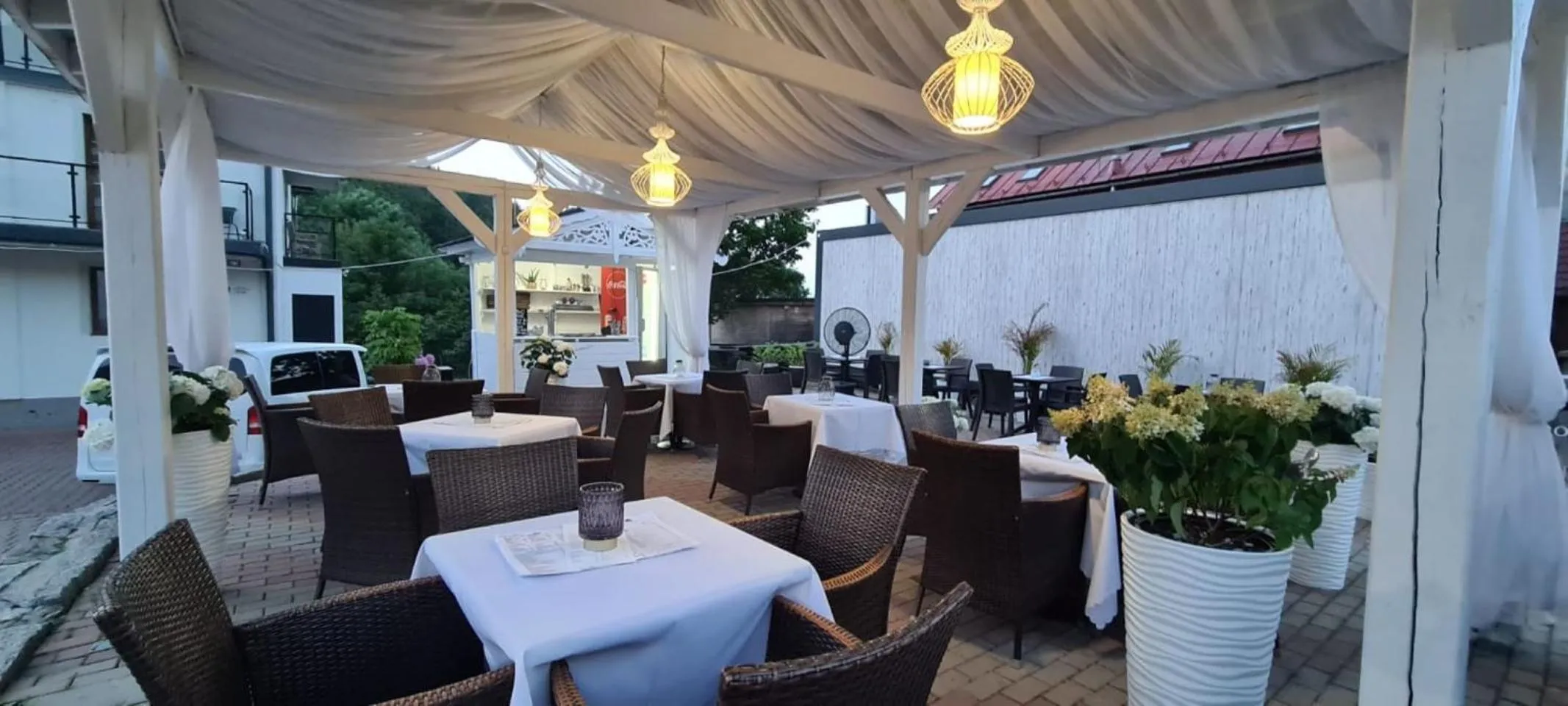 Garden in Hotel Kolorowa