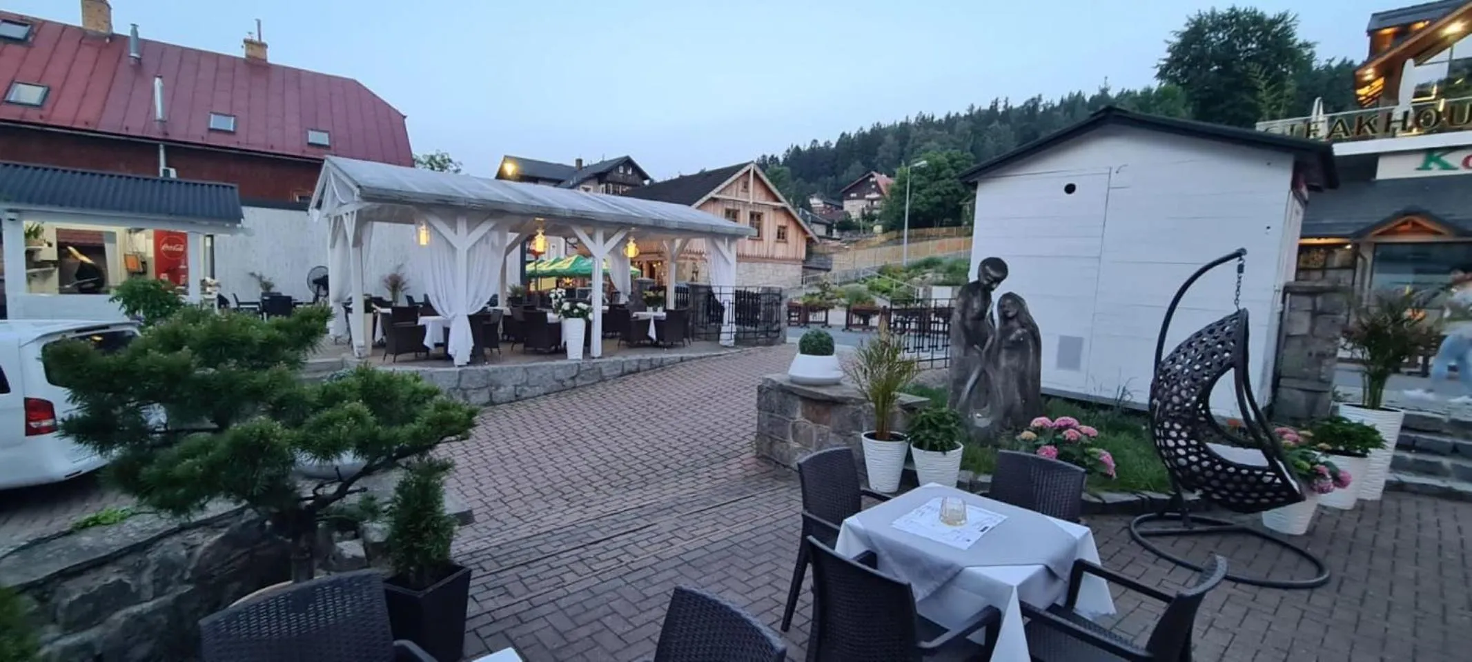 Garden in Hotel Kolorowa