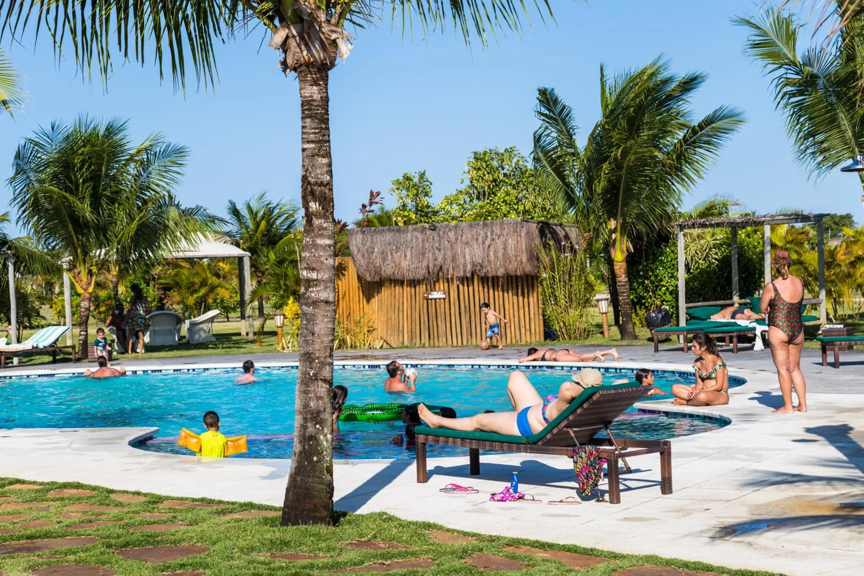 Swimming pool in Toko Village Casa de Férias