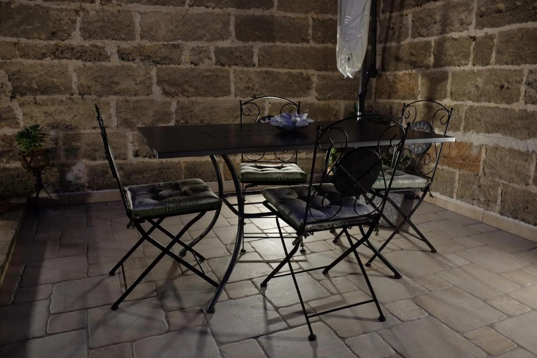 Balcony/Terrace in Dimora luxury Santa Lucia Apartaments
