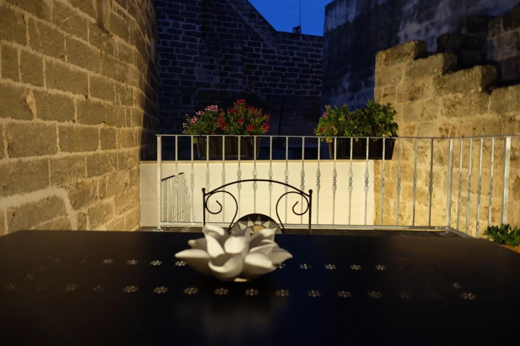 Balcony/Terrace in Dimora luxury Santa Lucia Apartaments