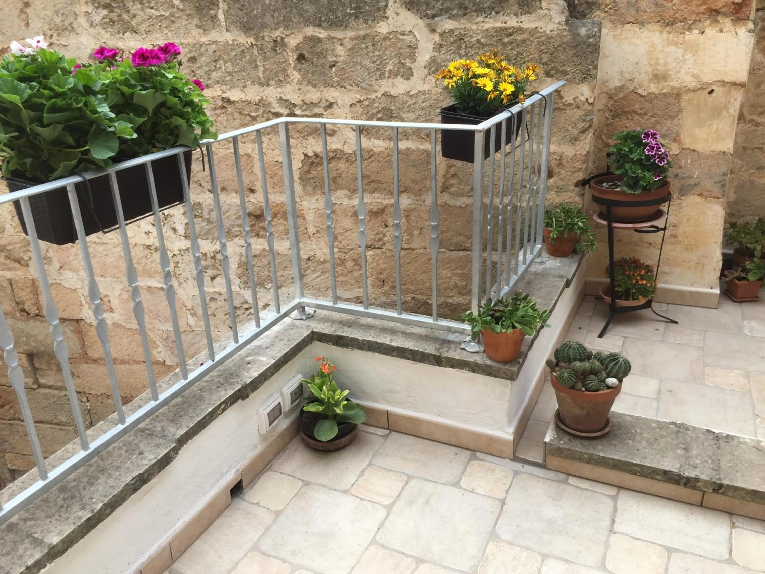 Balcony/Terrace in Dimora luxury Santa Lucia Apartaments