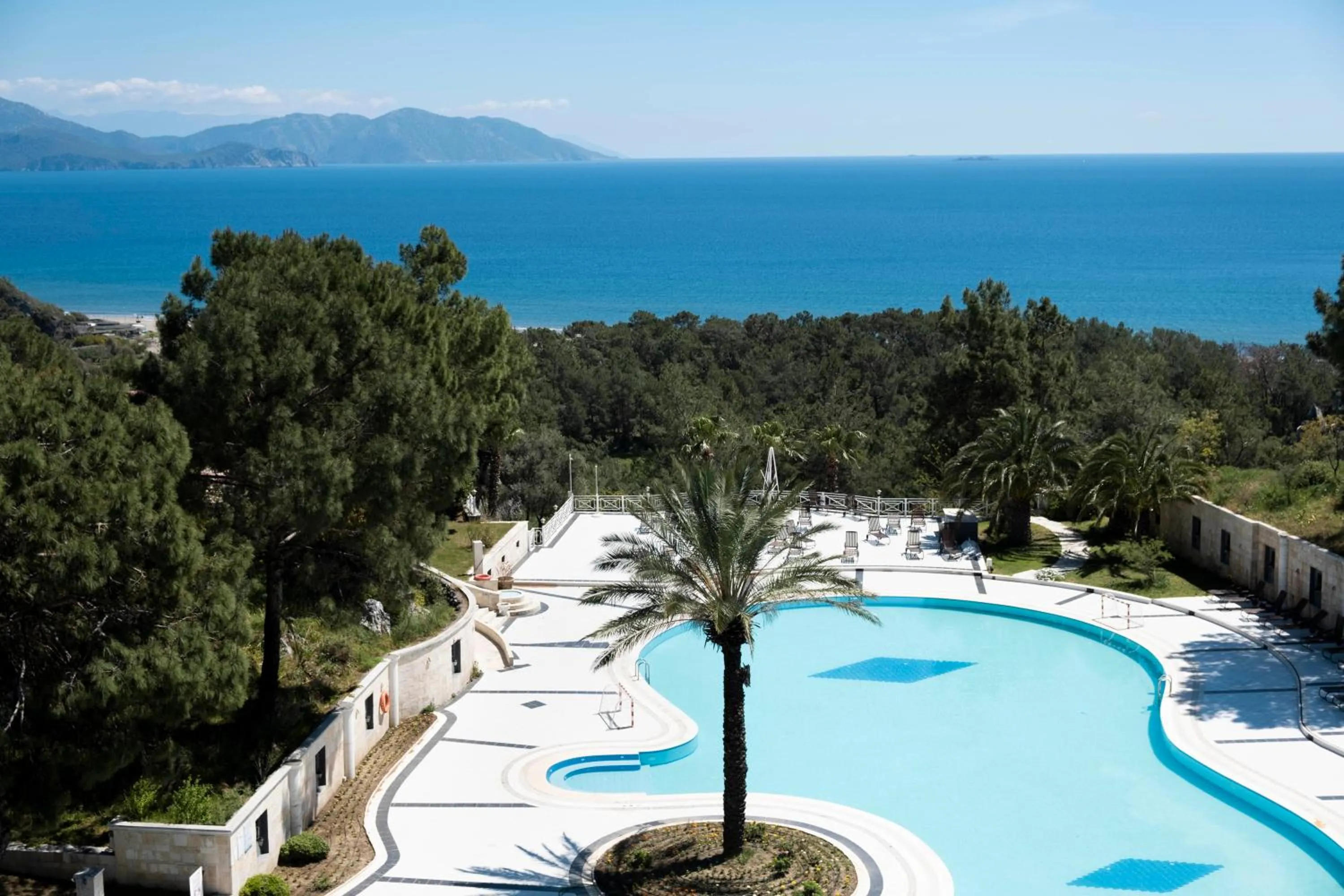 Pool view in X Life Hotel Sarıgerme 15 - Adult Hotel