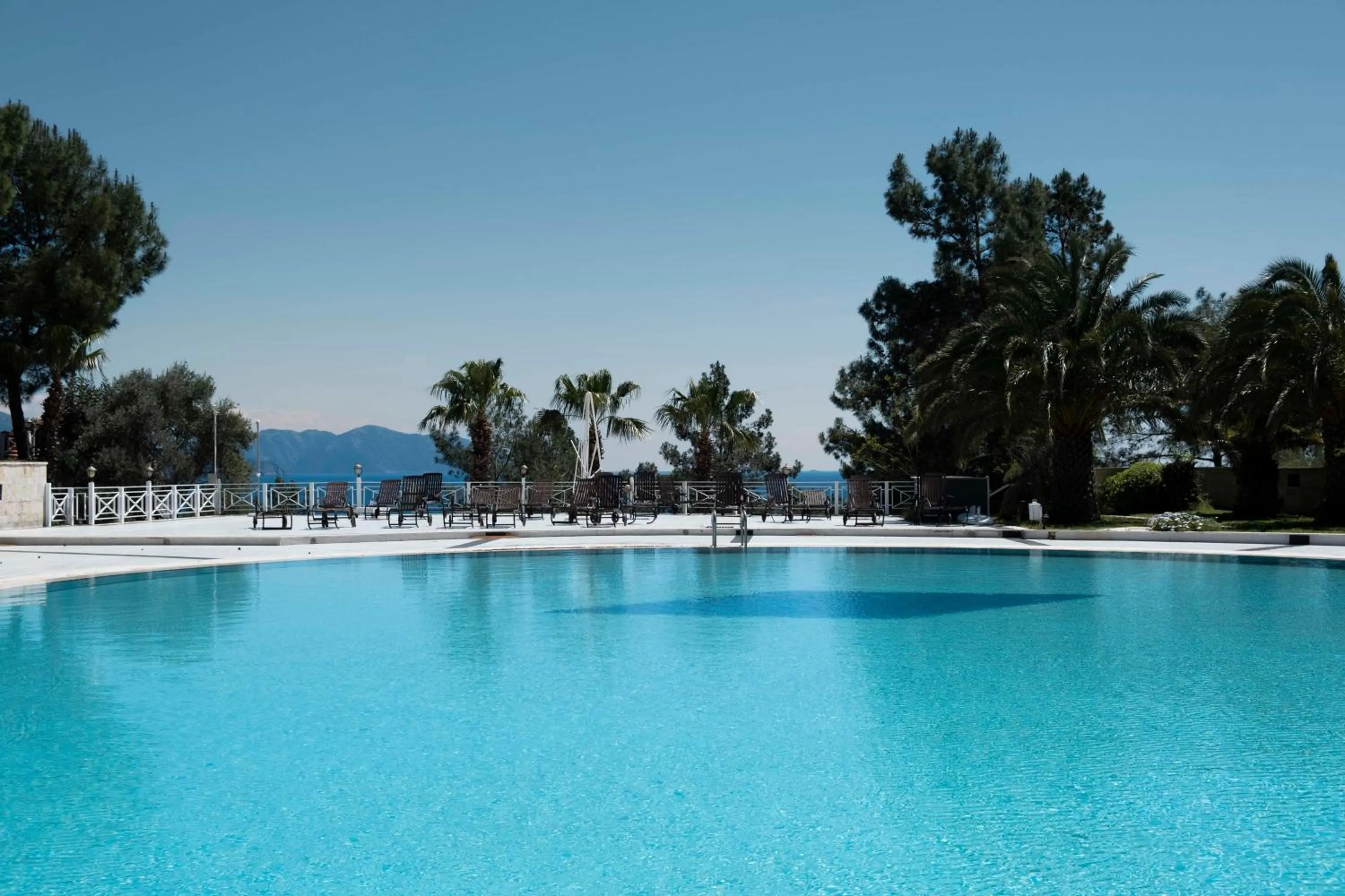 Swimming pool in X Life Hotel Sarıgerme 15 - Adult Hotel