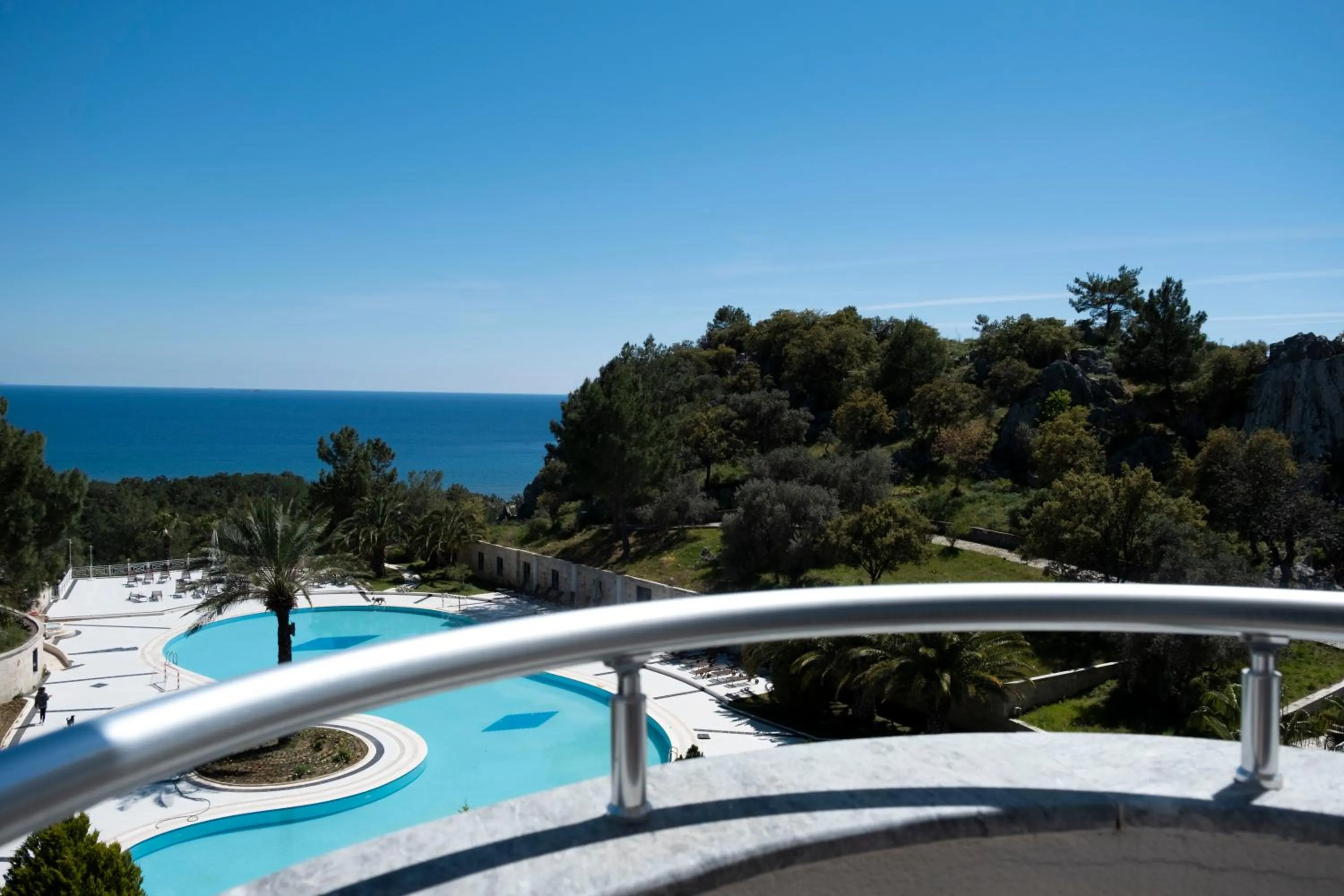 Pool view in X Life Hotel Sarıgerme 15 - Adult Hotel