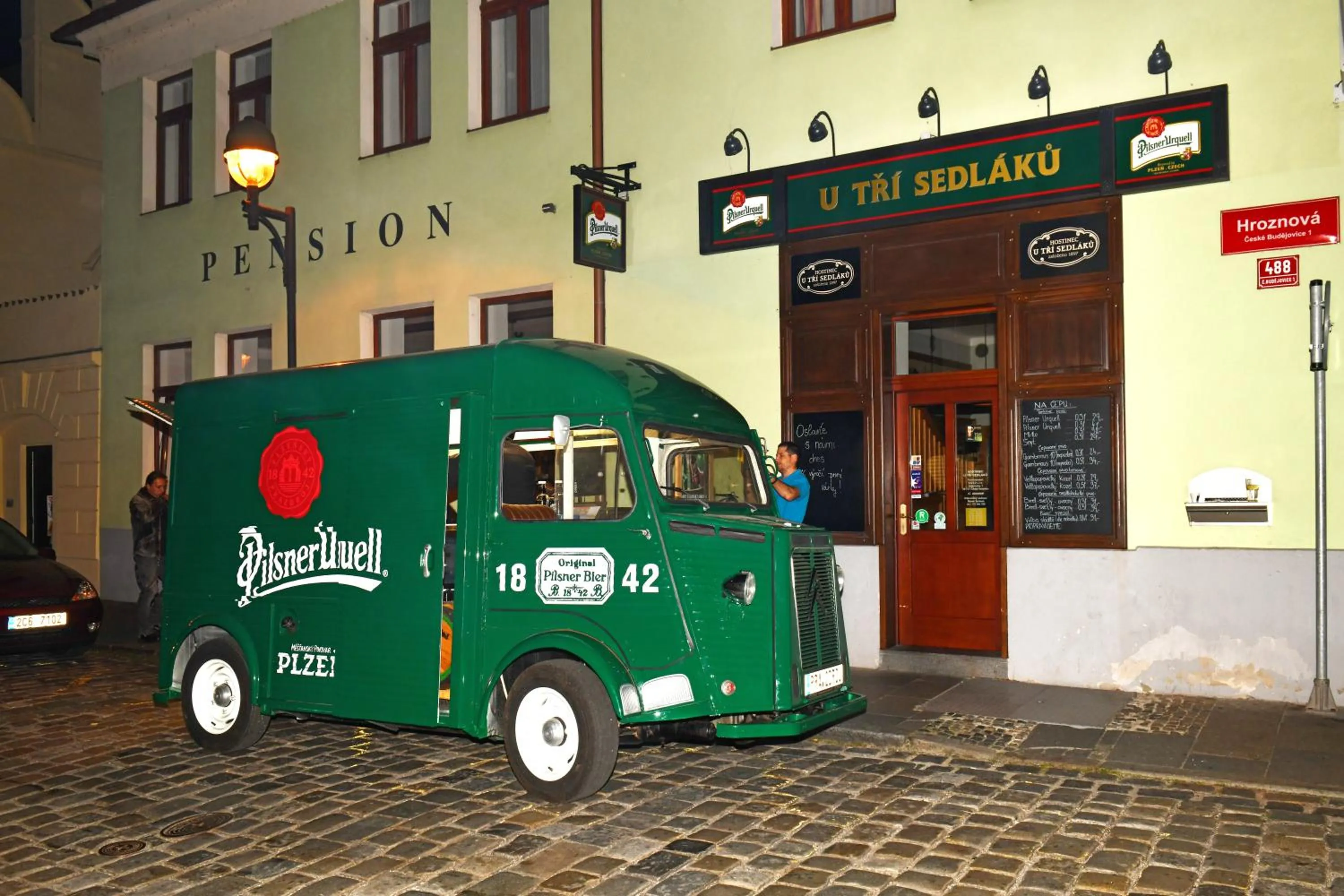 Location in Pension U Tří sedláků