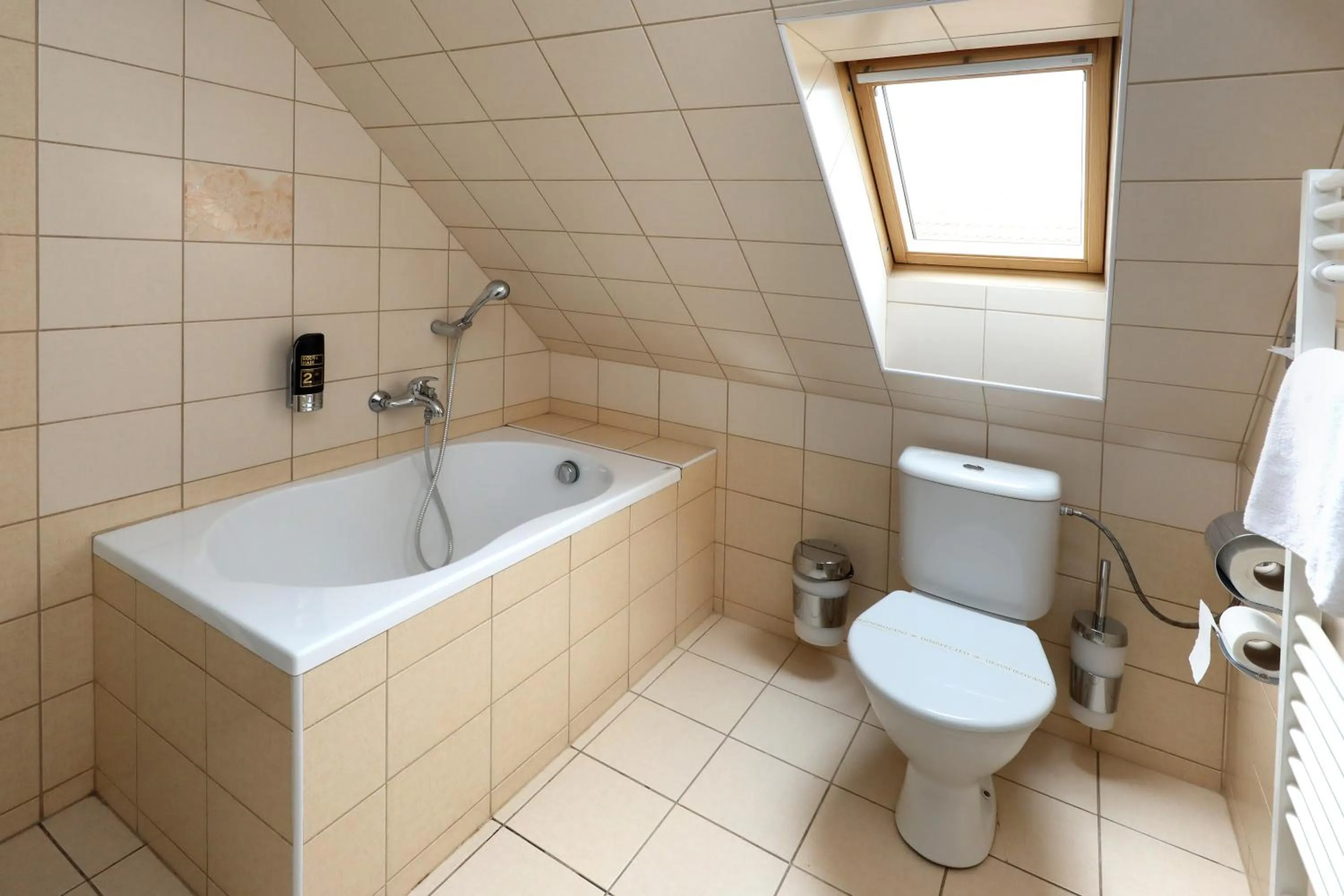 Toilet in Pension U Tří sedláků