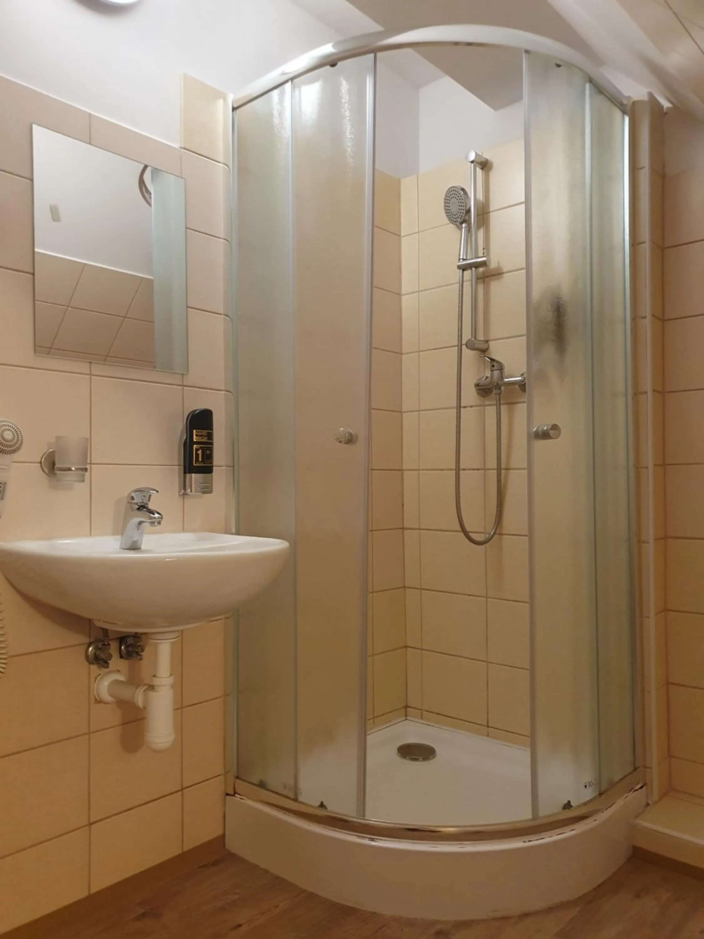 Shower in Pension U Tří sedláků