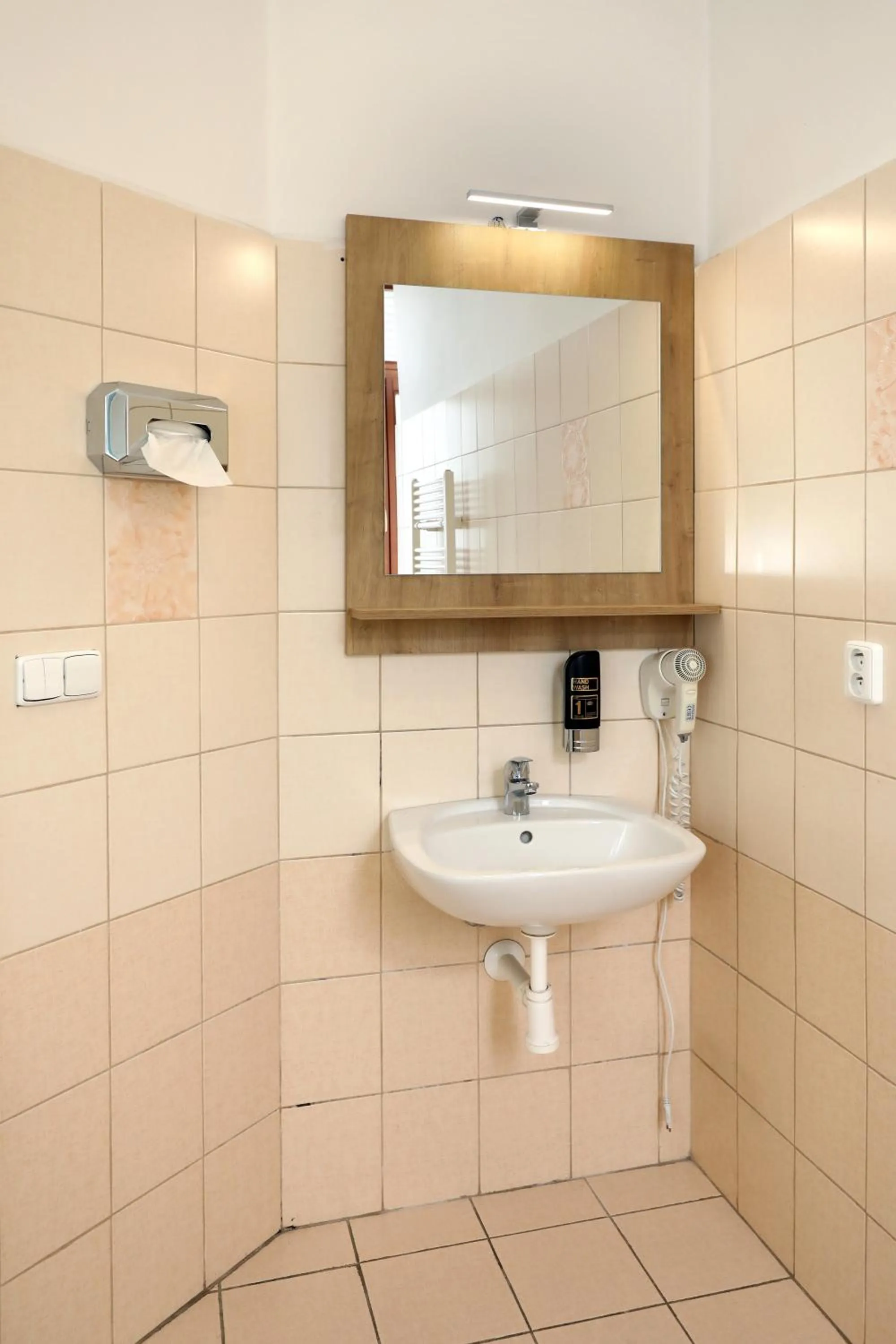 Bathroom in Pension U Tří sedláků