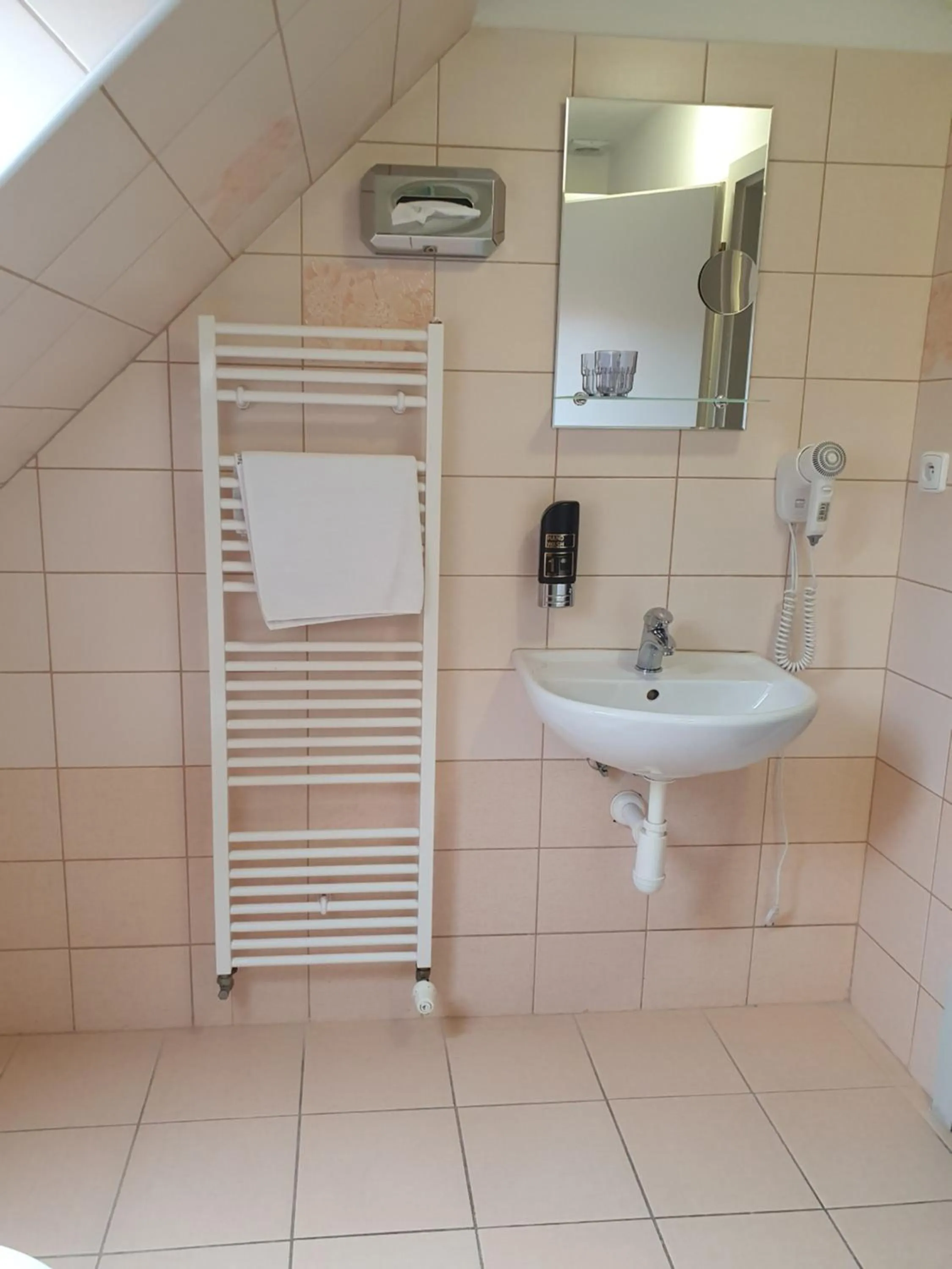 Bathroom in Pension U Tří sedláků