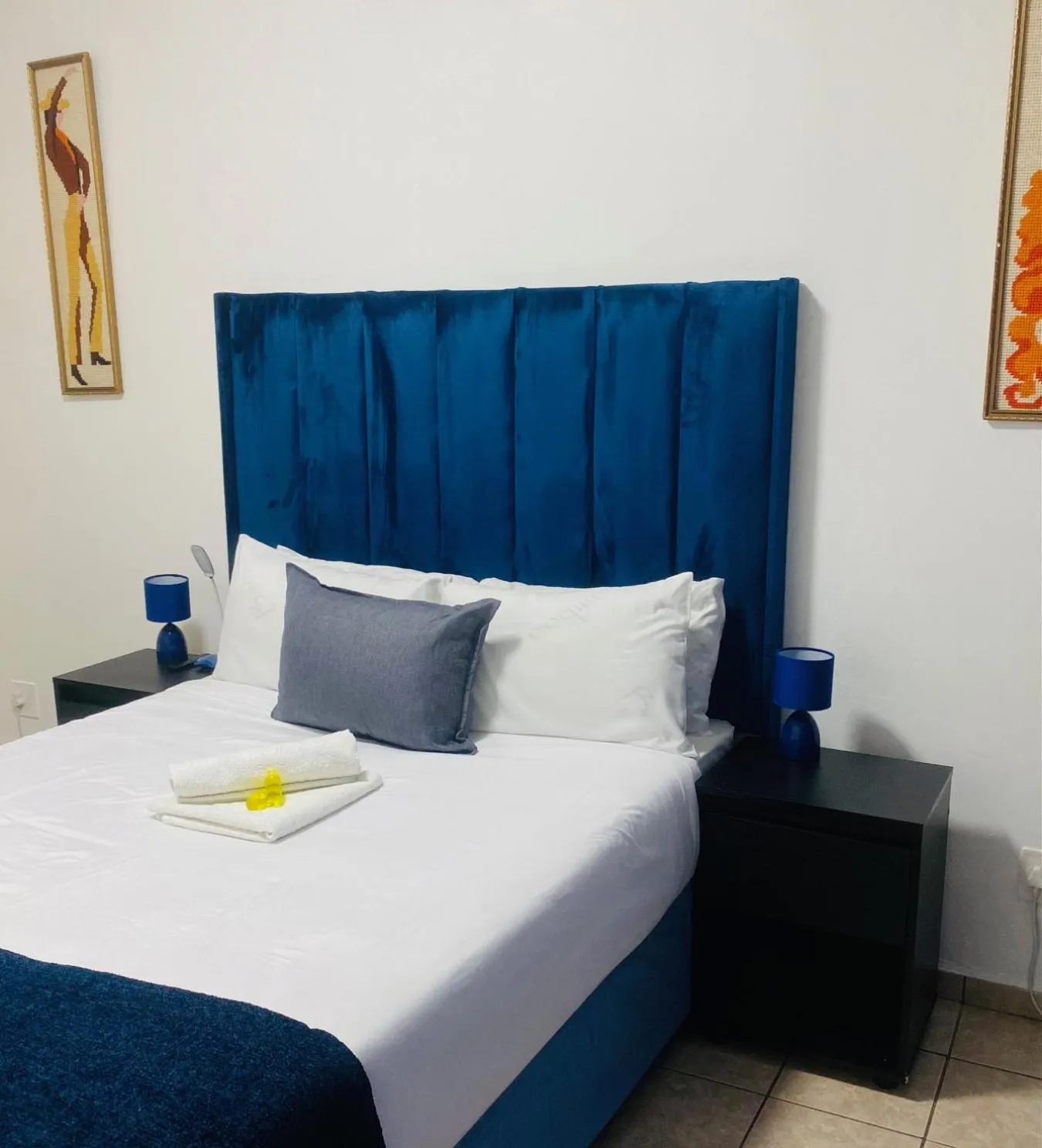 Bed in Airport Imperial Guest House