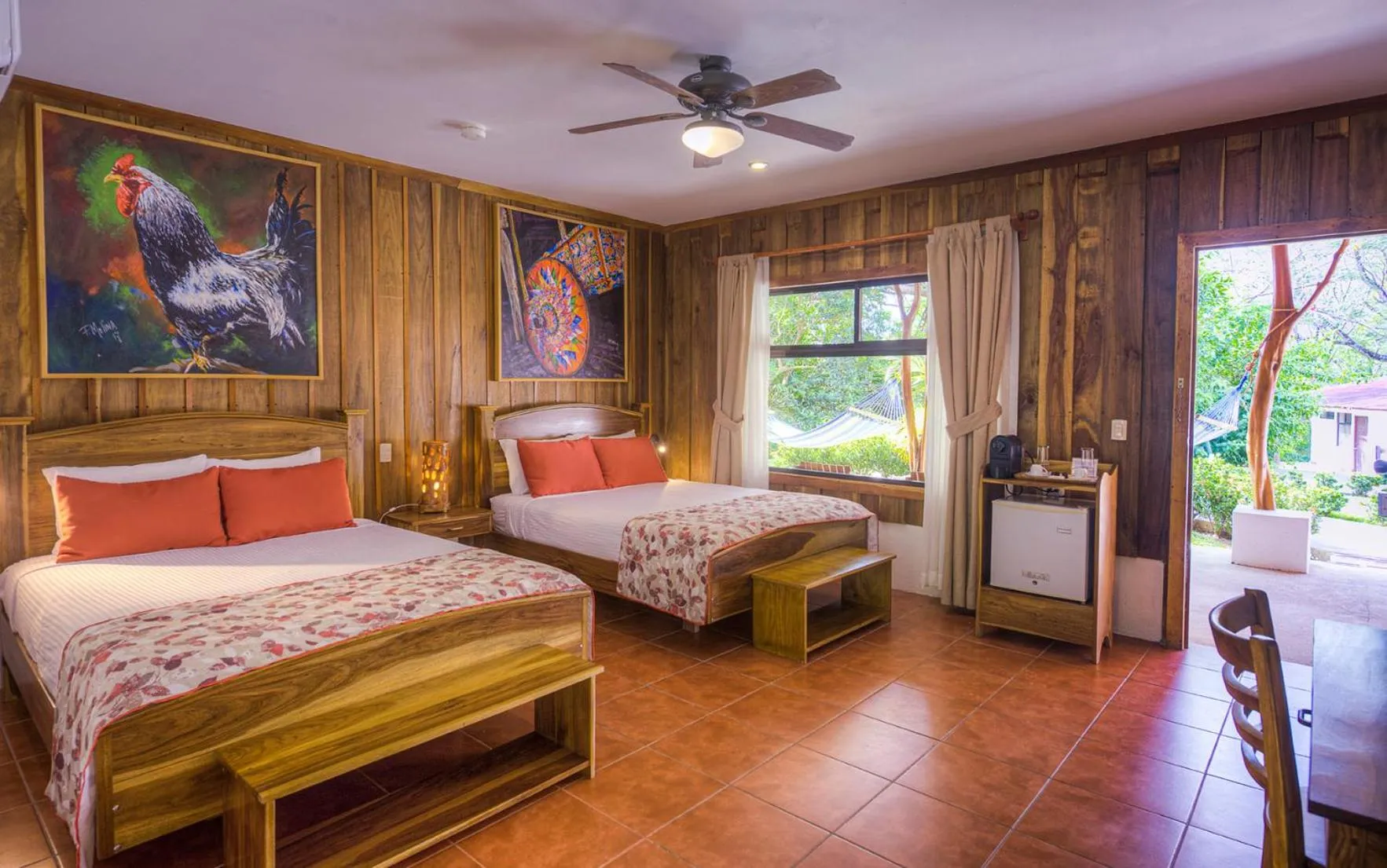 Photo of the whole room, Bed in Hacienda Guachipelin Volcano Ranch Hotel & Hot Springs