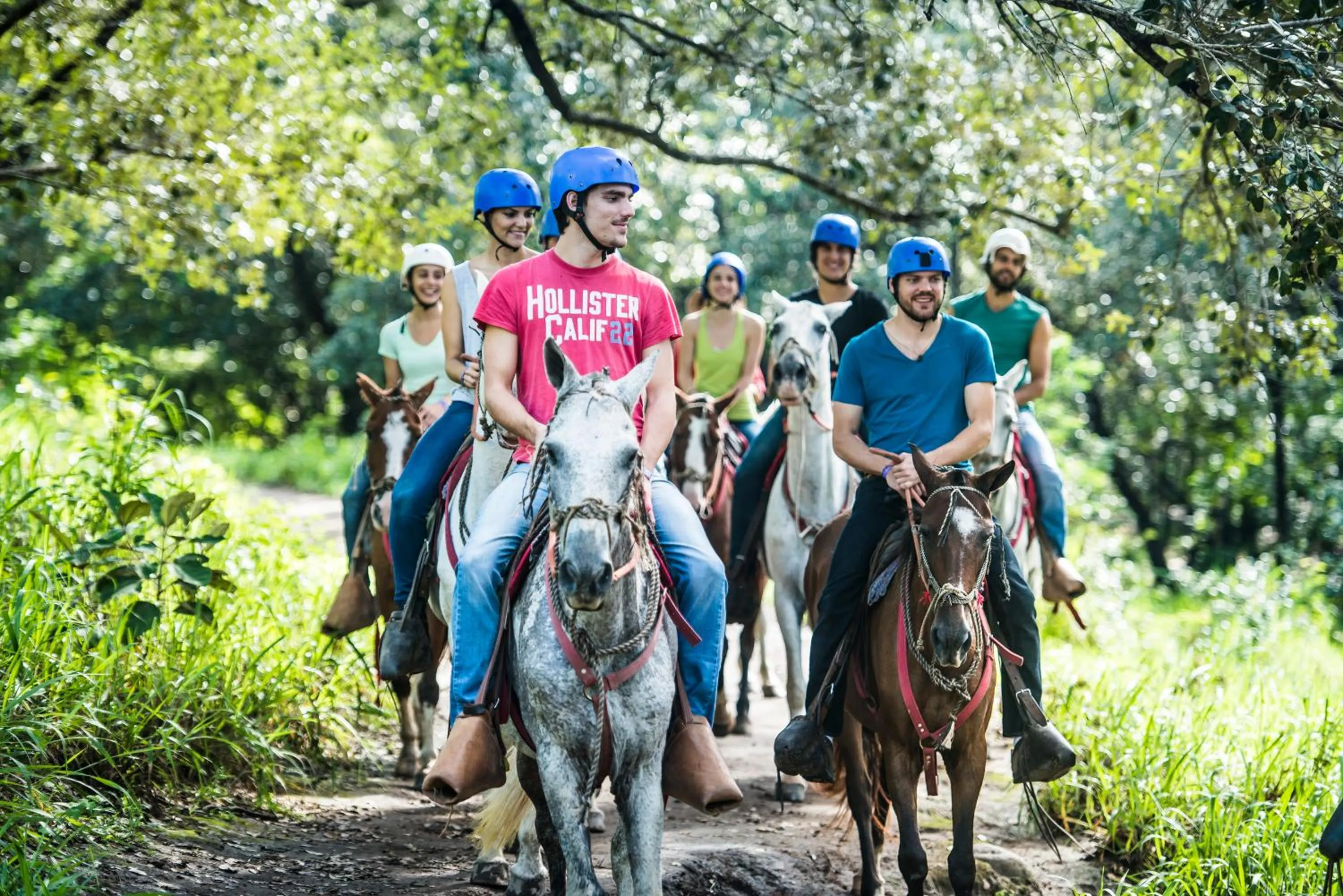 Horse-riding in Hacienda Guachipelin Volcano Ranch Hotel & Hot Springs