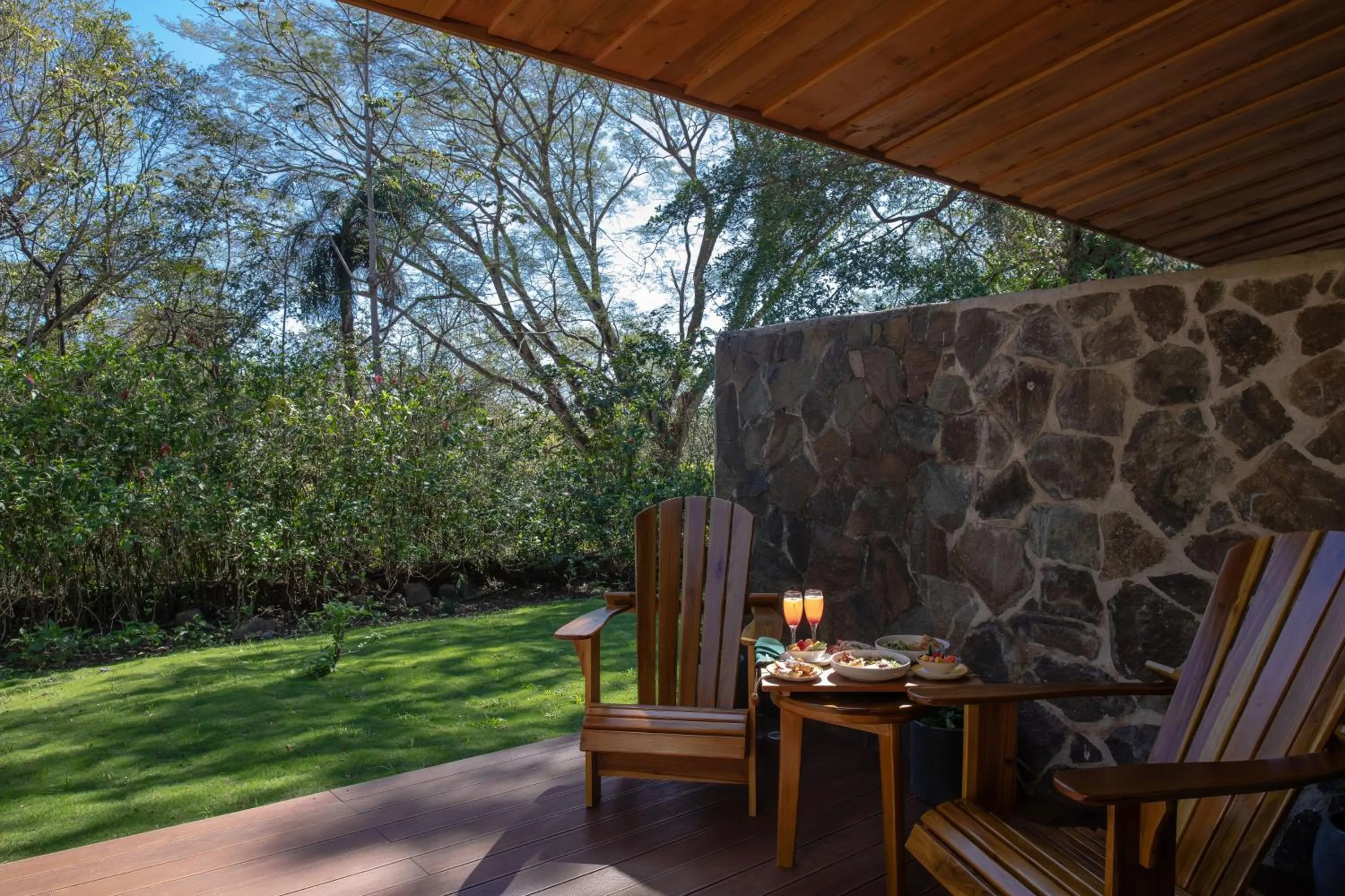 Balcony/Terrace in Hacienda Guachipelin Volcano Ranch Hotel & Hot Springs