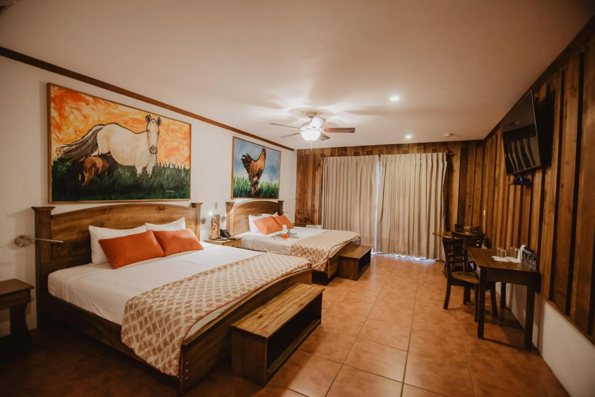 Photo of the whole room, Bed in Hacienda Guachipelin Volcano Ranch Hotel & Hot Springs