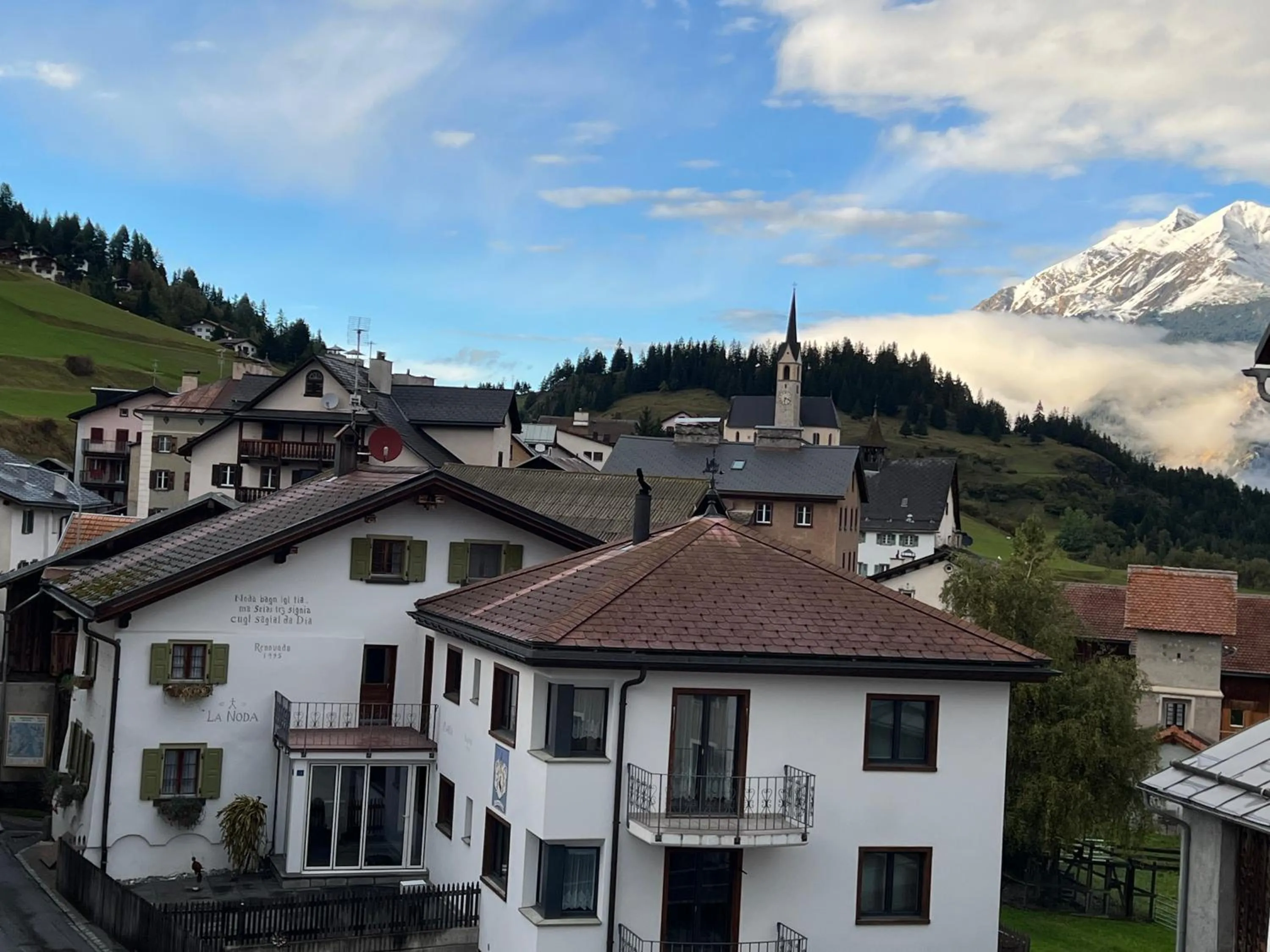 Mountain view in Hotel und Restaurant Alpina