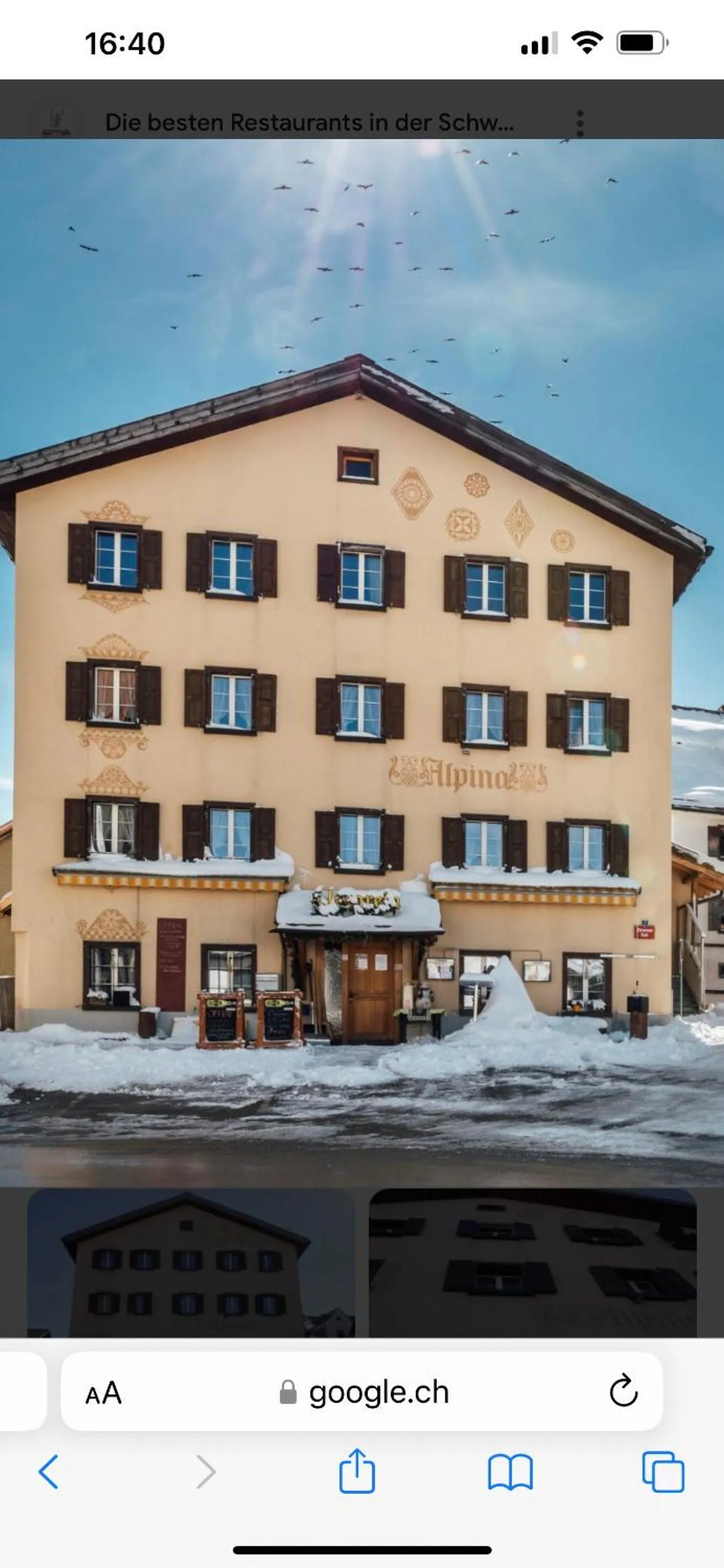 Hotel und Restaurant Alpina