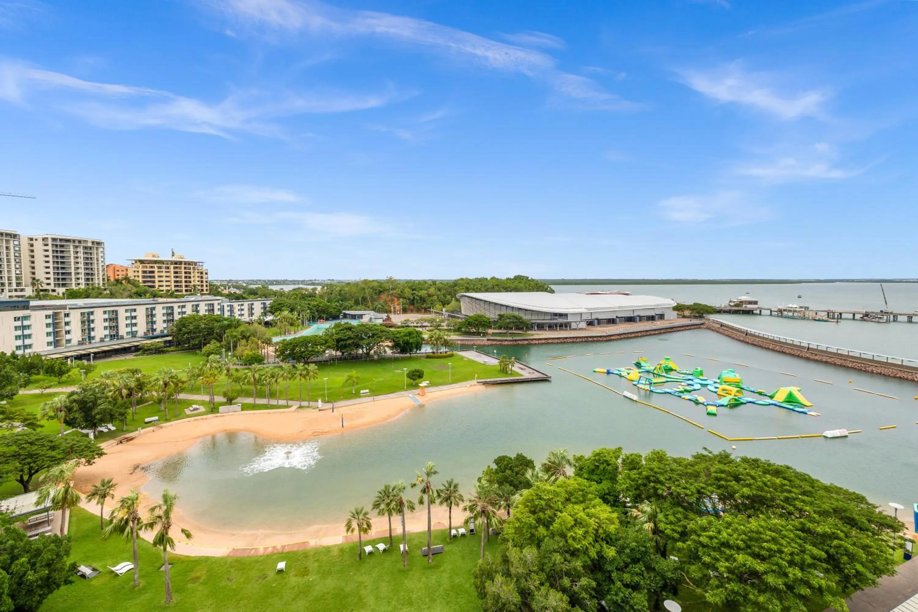 Sea view in Darwin Waterfront Short Stay Apartments