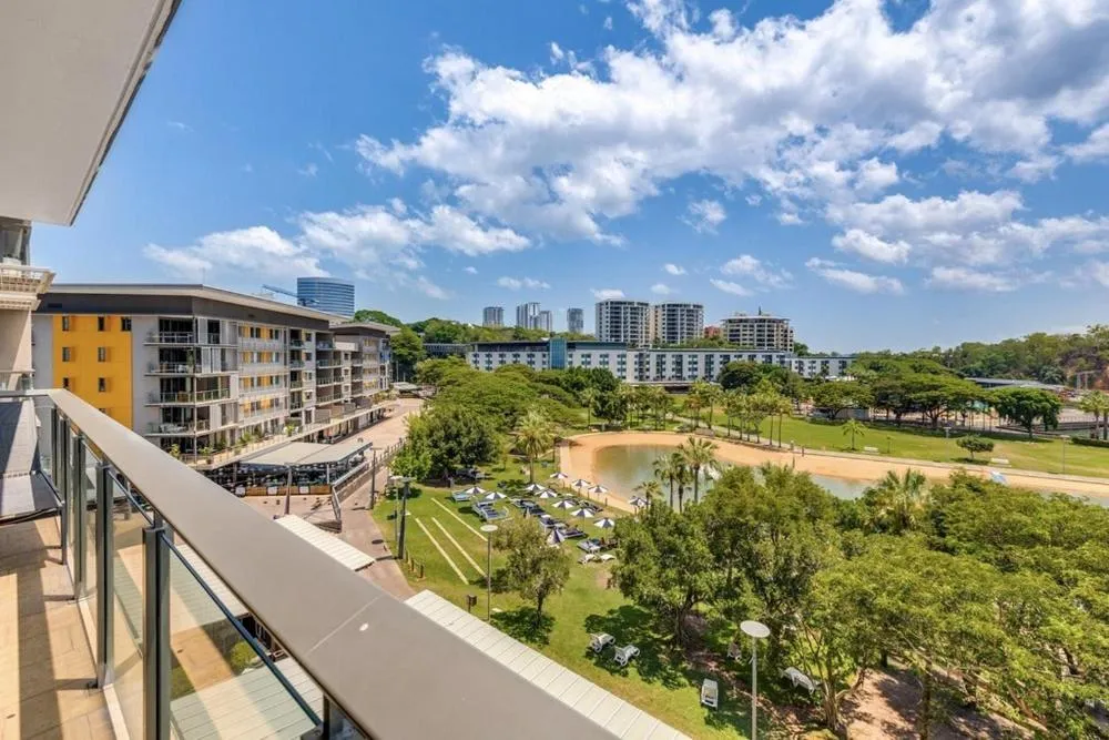 Balcony/Terrace in Darwin Waterfront Short Stay Apartments