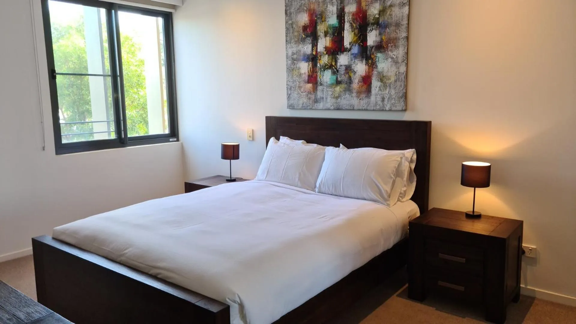 Bedroom, Bed in Darwin Waterfront Short Stay Apartments